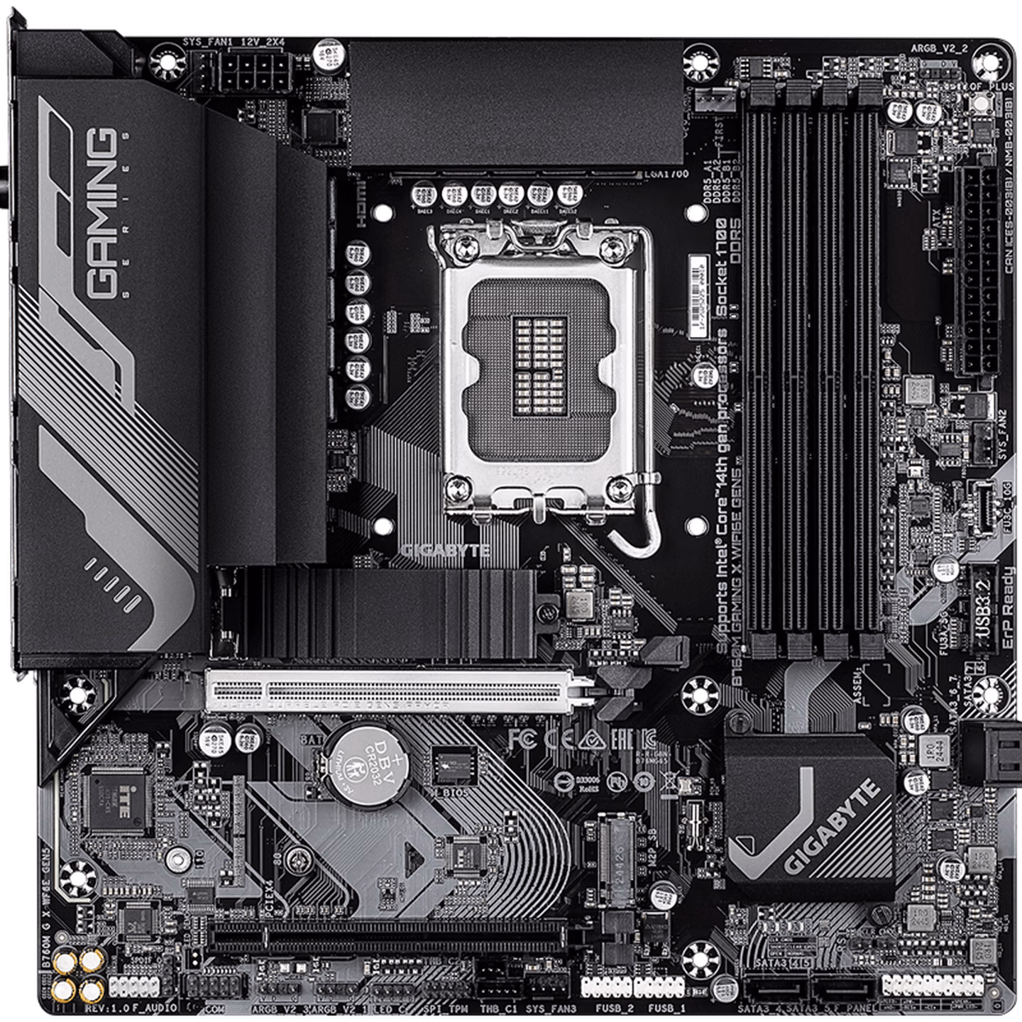 技嘉B760M GAMING X WIFI6E GEN5主板