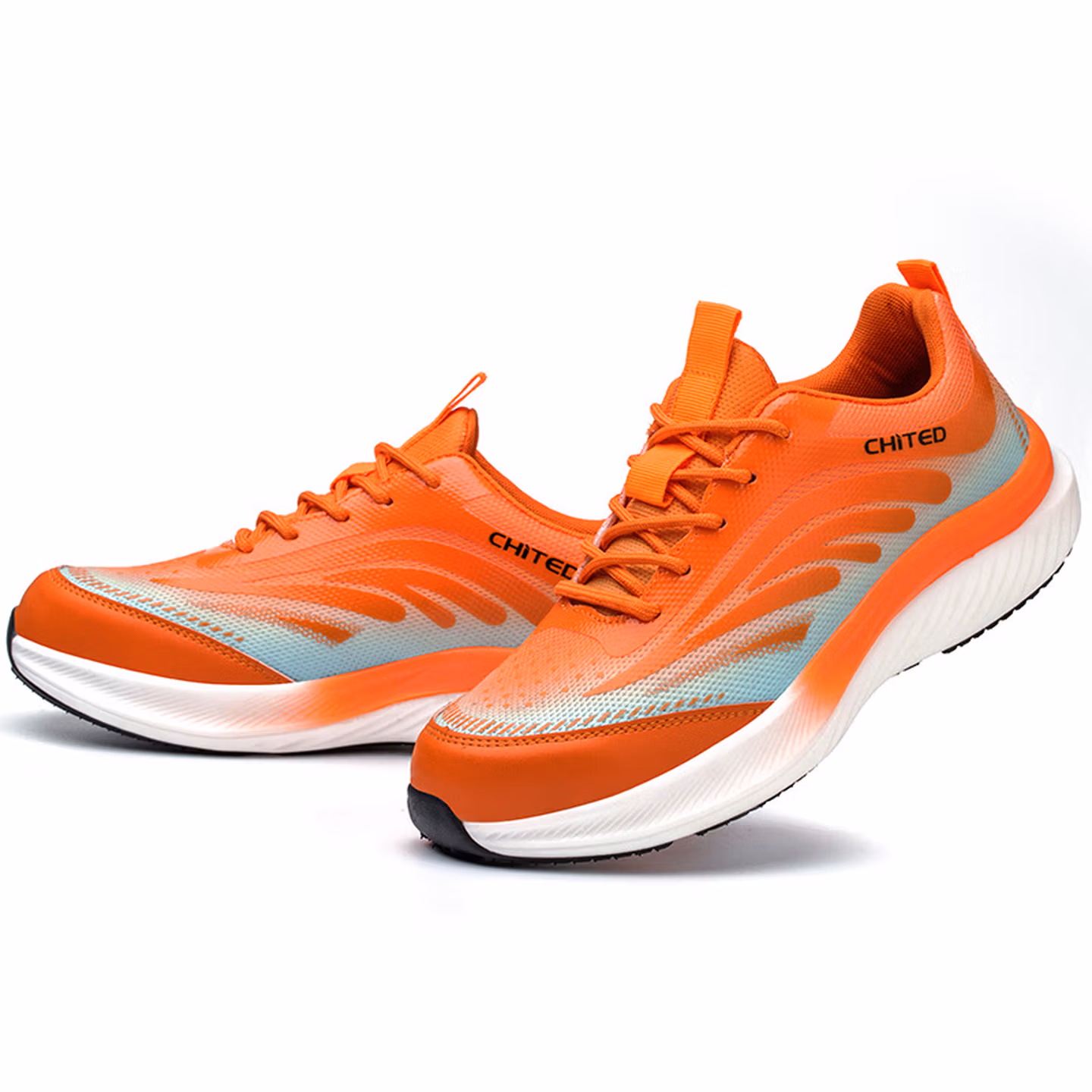 麒燕（QYLB）9229飞织+超纤+胶印防砸防刺穿安全鞋 EVA+橡胶底 钢包头