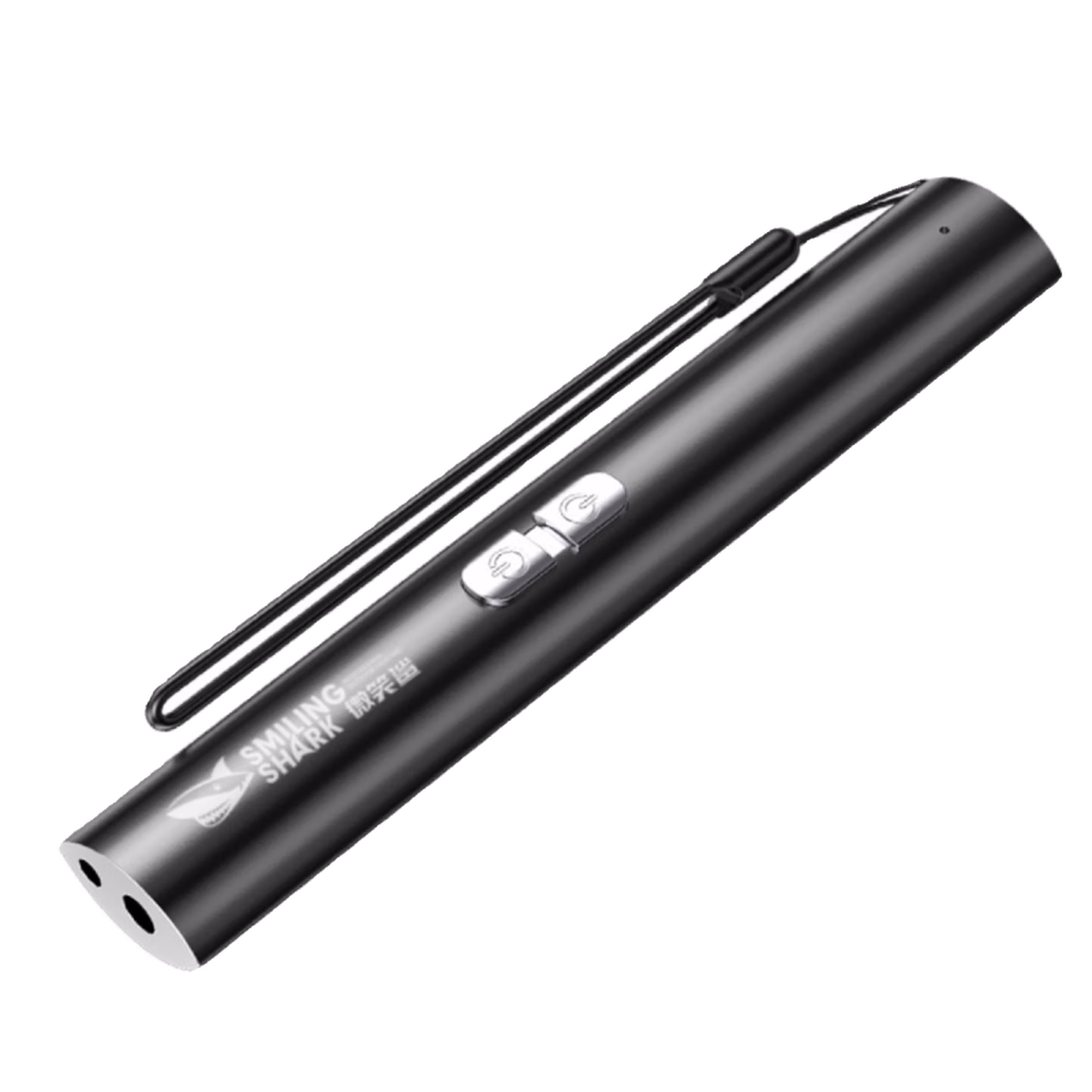 微笑鲨	激光笔		LS313【红绿双光源+TYPE-C充电）黑色	1	个