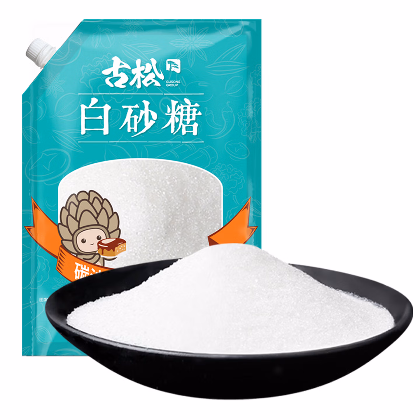 古松 砂糖 带盖白砂糖400g 易存储烘焙原料 二十年品牌