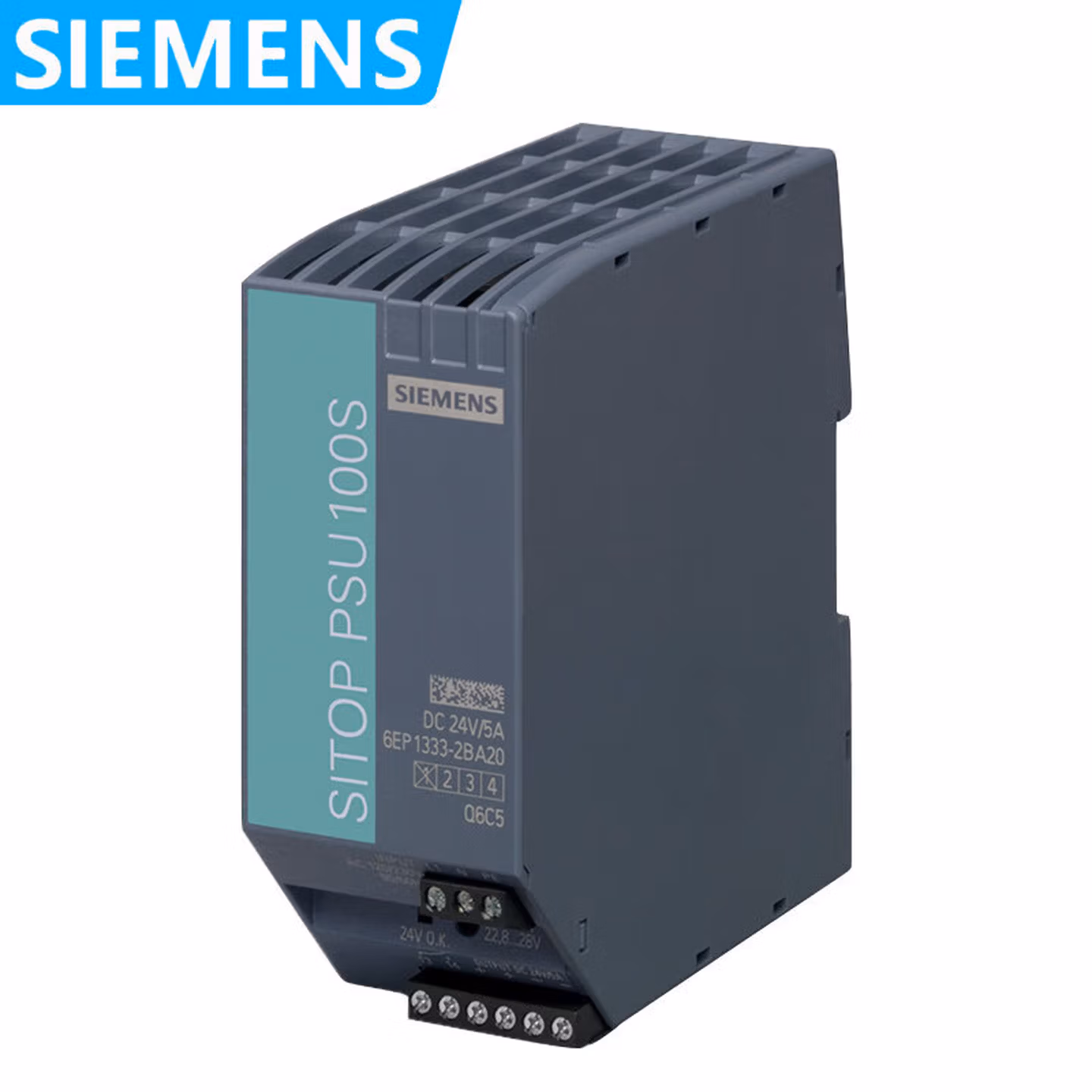 西门子 SITOP 导轨式 100-230VAC 96W 24VDC 4A 6E