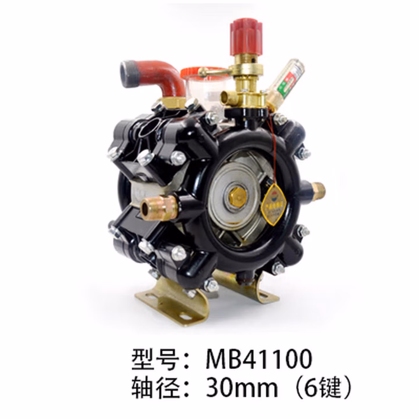 农用打药机配件喷雾器水泵高压吉利MB110/3.0型活塞式喷药隔膜泵 四缸隔膜泵