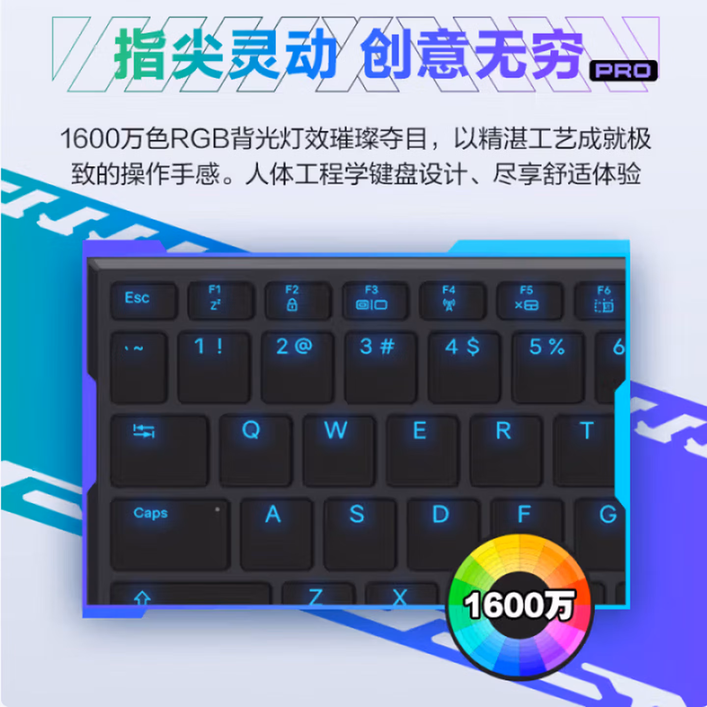 RGB Keyboard and IR Camera