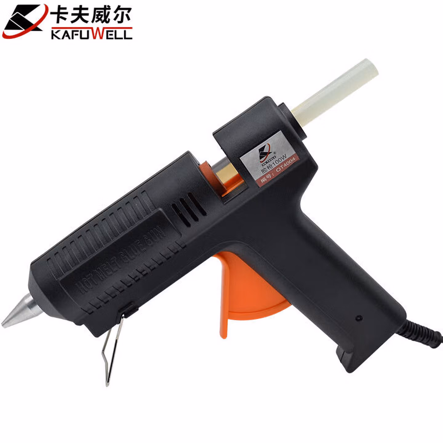 卡夫威尔 热熔胶枪 100W 工业级 需使用11mm直径胶棒 OT4004