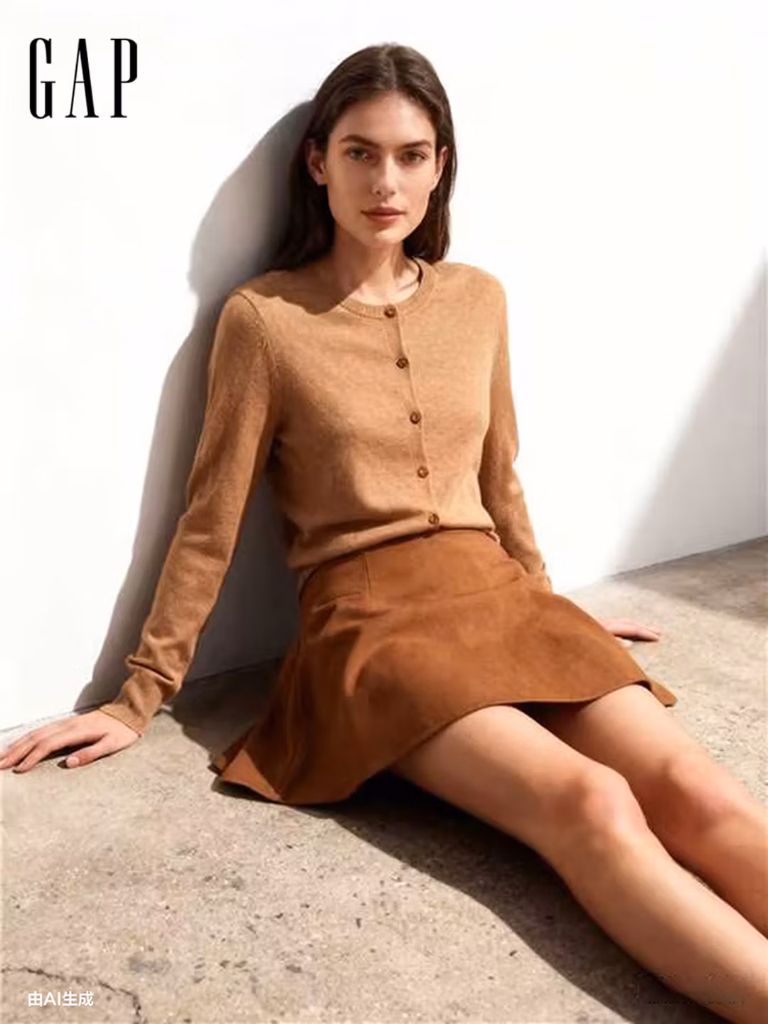 Gap 盖璞 25年秋季款 纯棉 女式圆领针织衫开衫 443176 京东优惠券折后¥68包邮 多色可选