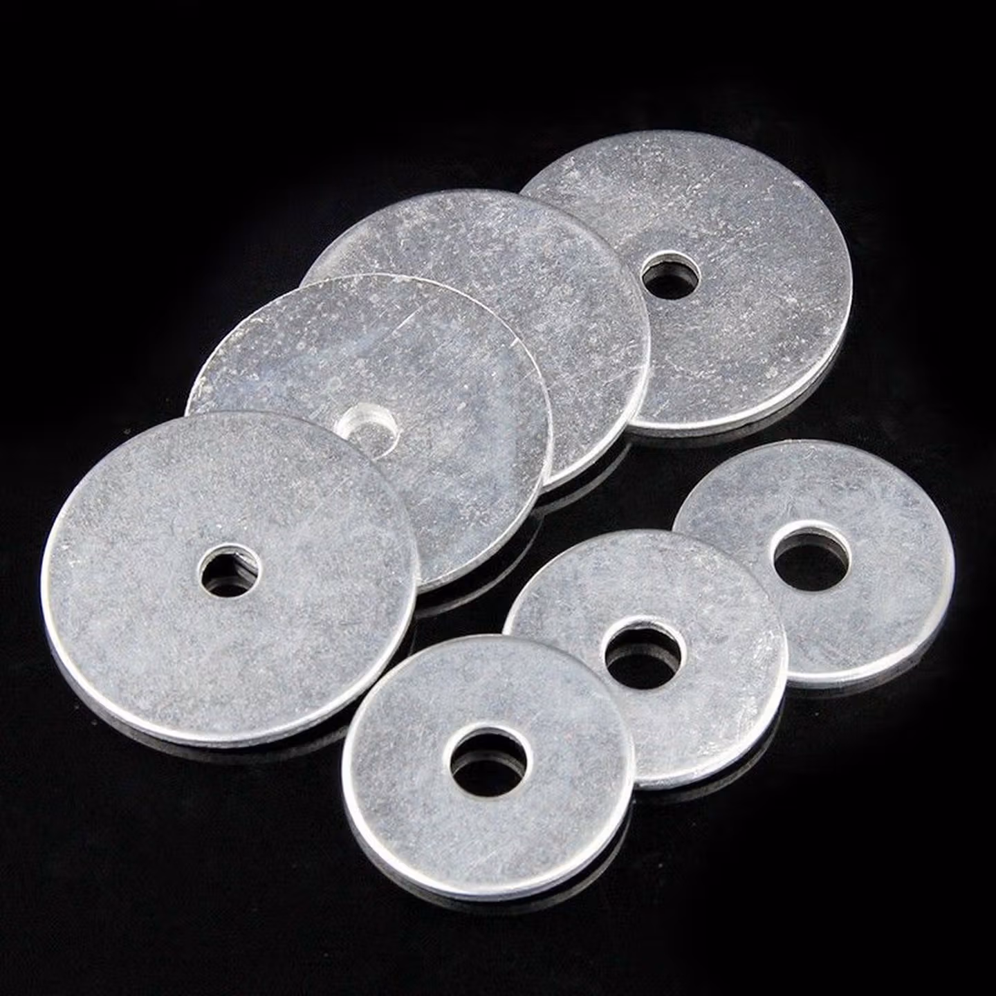 金属垫片大全非标镀锌加大加厚垫圈平介子圆片m8m10平垫圆形 M10*40*3【