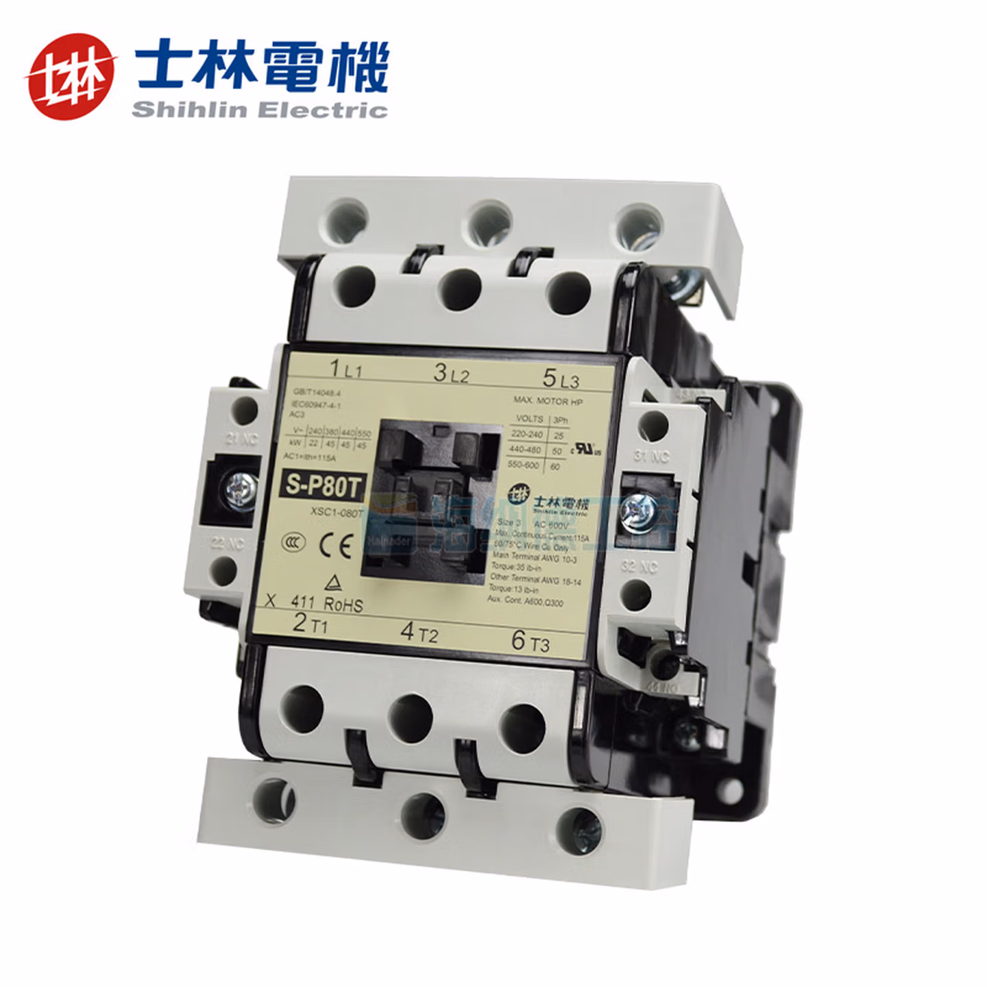 士林	接触器		P80T/2A2B/22