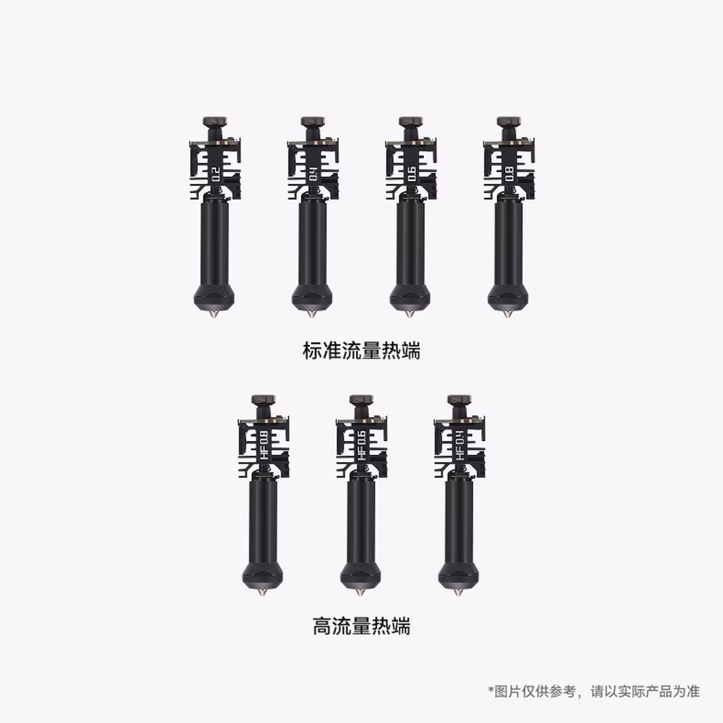 BambuLab/拓竹 钢智能感应热端（H2C适用）1	个