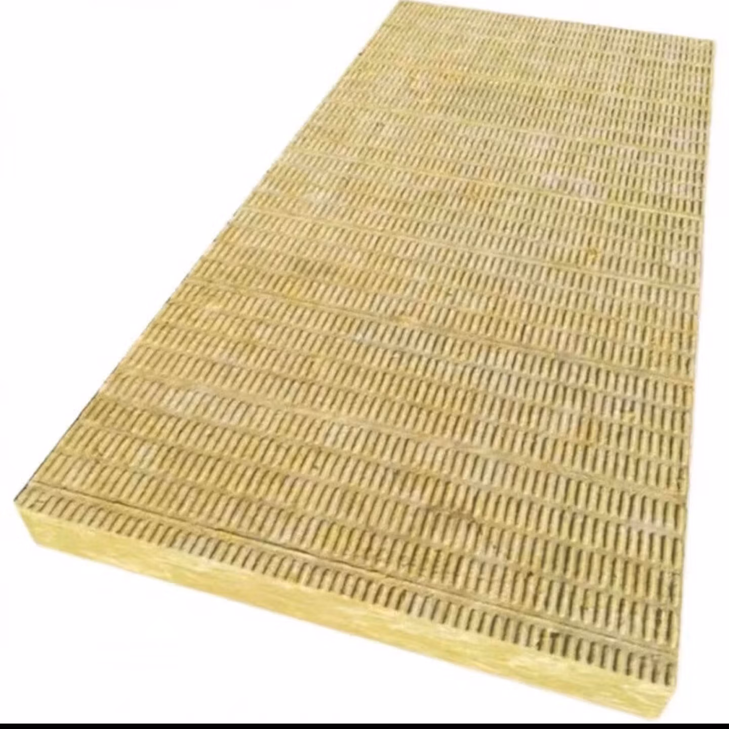 何佳功A级外墙岩棉保温板隔热防火材料隔音屋顶墙体50mm玄 密度140g/立方 