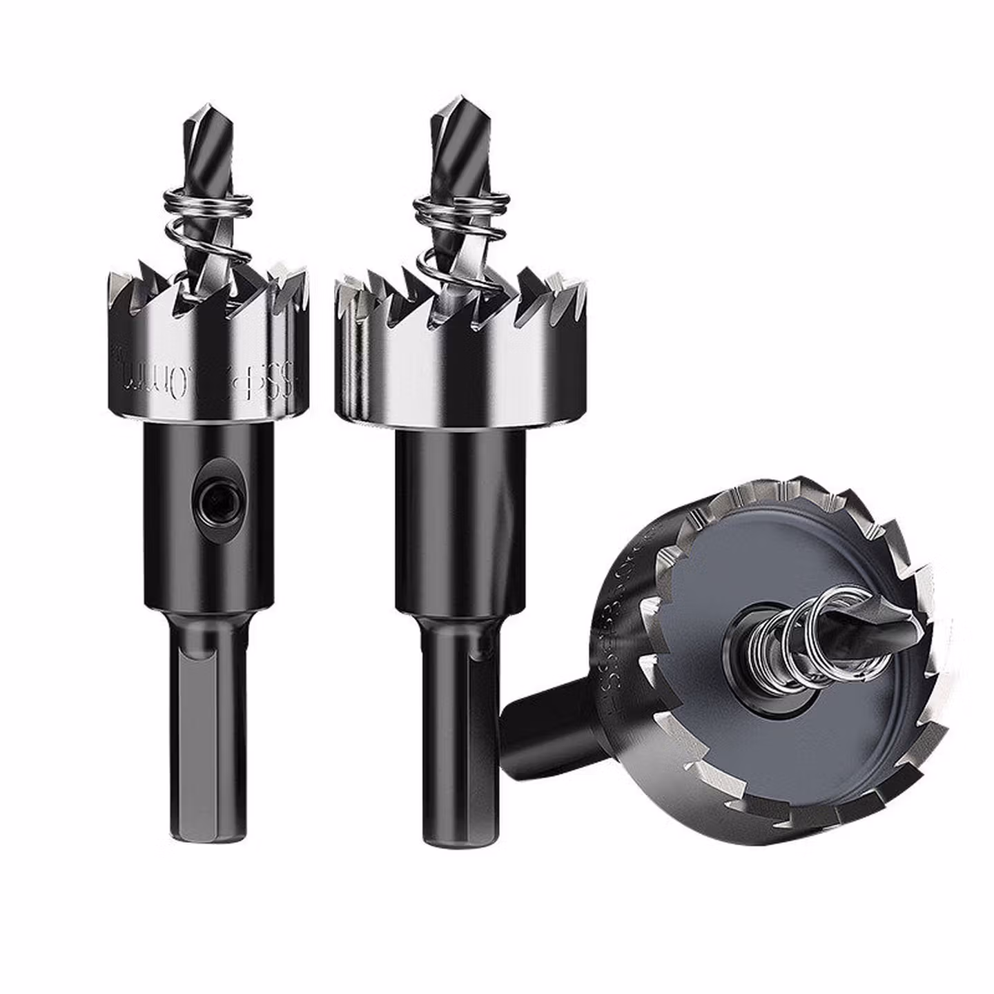 不锈钢开孔器烤兰 全磨金属开孔器钻头 铁皮开孔器12-80M 51mm