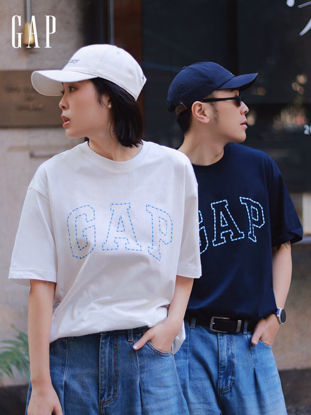 Gap 盖璞 26春季 男女款纯棉字母LOGO短袖T恤 868224 京东优惠券折后￥69包邮 多色可选