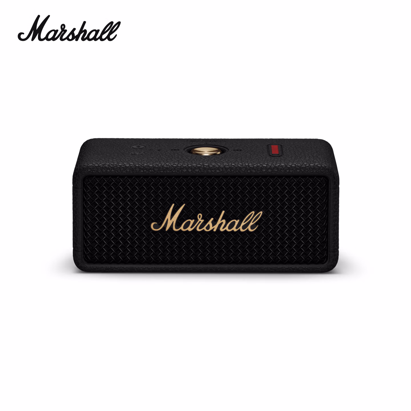 Marshall（马歇尔）EMBERTON III 音箱便携式3代无线蓝牙家用户外防尘防水长续航礼物小音响 黑金色