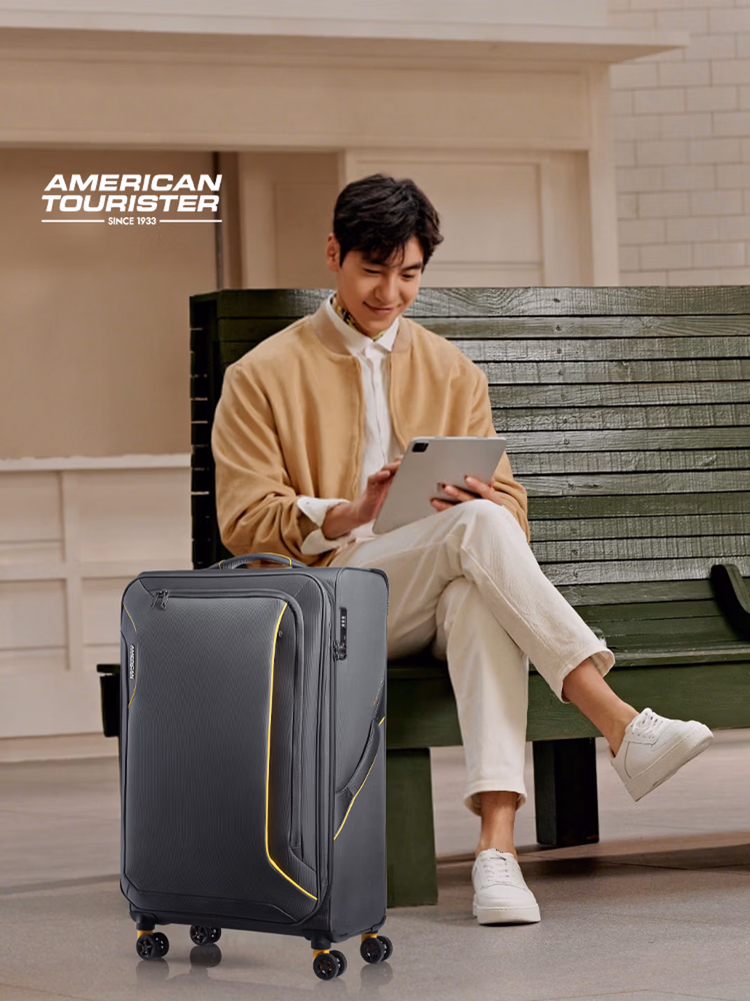 American Tourister 美旅 AT APPLITE 3.0S系列 可扩容拉杆箱 DB7 26英寸 Plus会员国补折后￥415.6