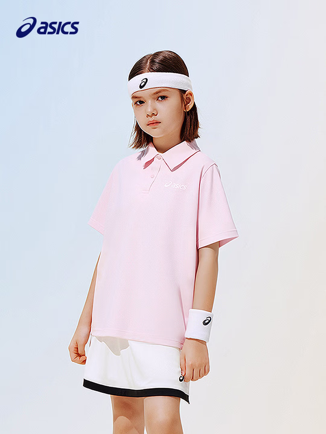 ASICS 亚瑟士 26年夏季款 速干珠地 儿童短袖POLO衫 京东优惠券折后￥69包邮 男、女童120-170码多色可选