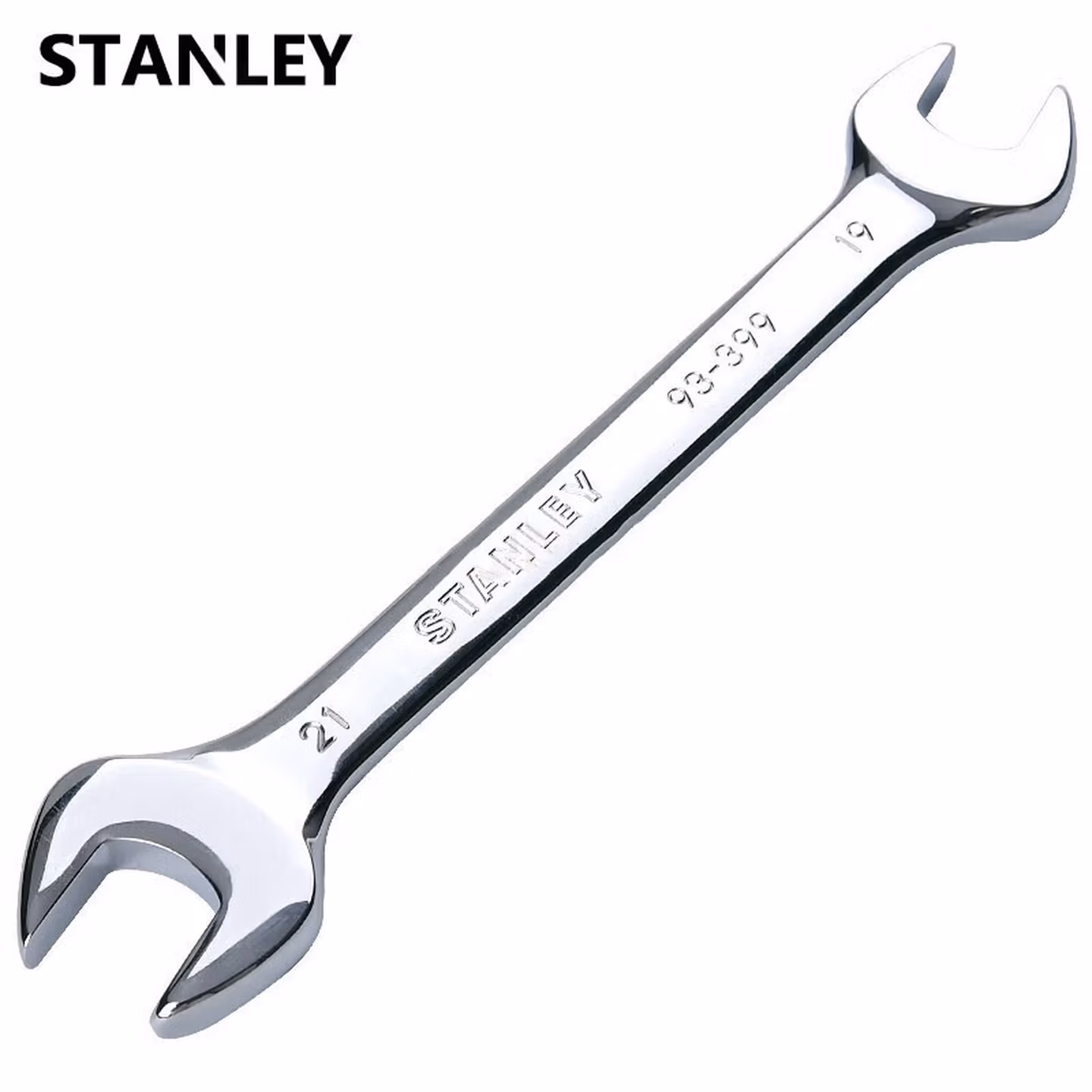 史丹利（STANLEY）公制精抛光双开口扳手7x9mm双头叉口呆扳手88-138