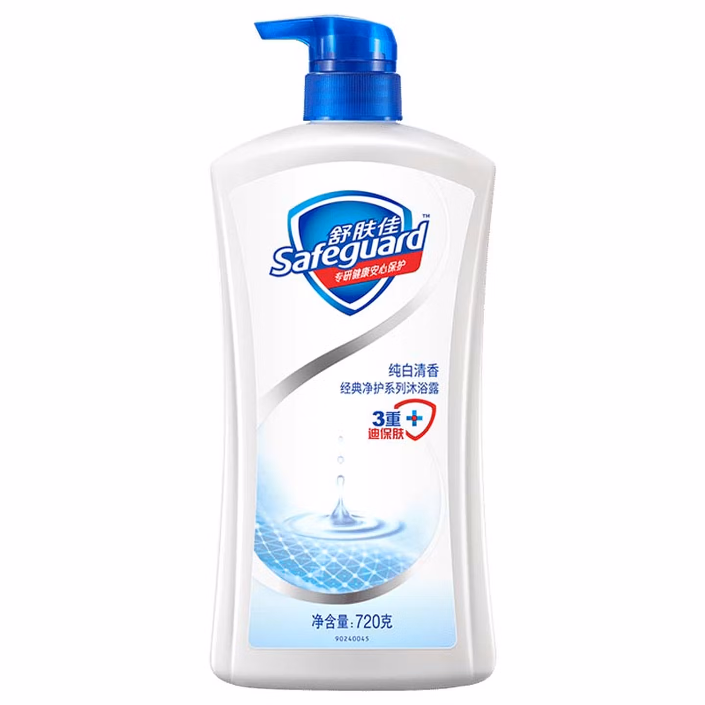 舒肤佳 纯白清香型沐浴露720ml/瓶