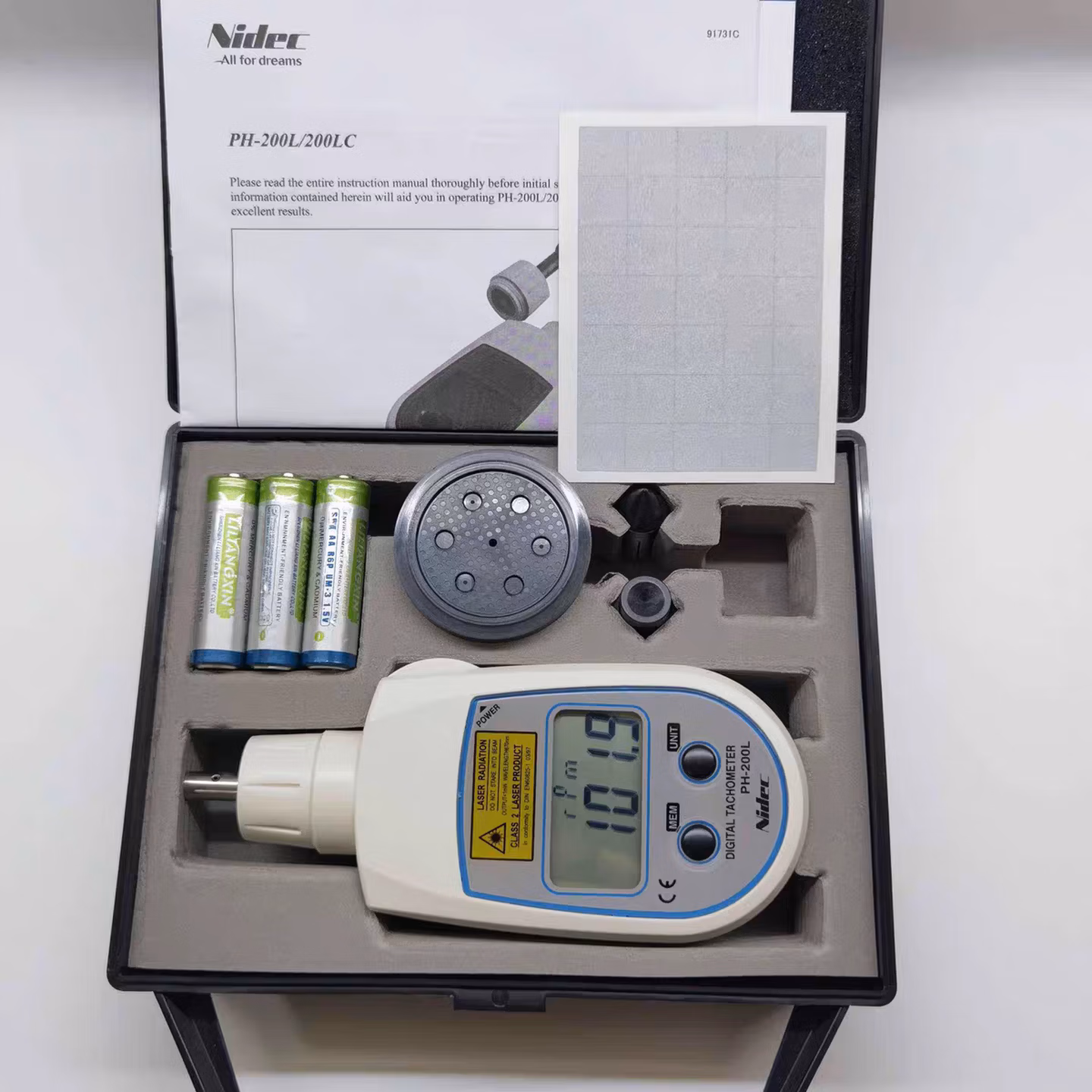 新宝  NIDEC-SHIMPO PH-200L/200LC-SEG测速表1个