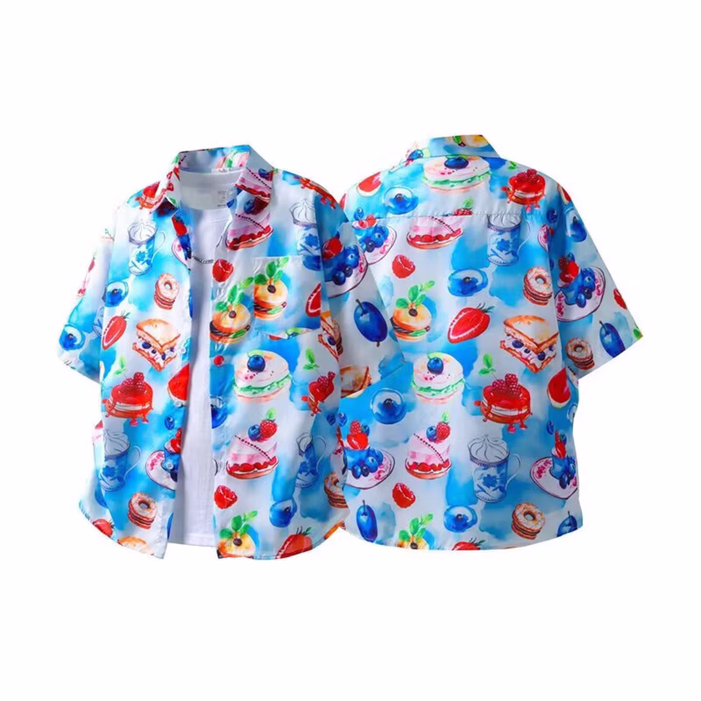 Hawaiian Hemd Für Herren Für Den Strand Und Sommer Urlaub_voghion.com