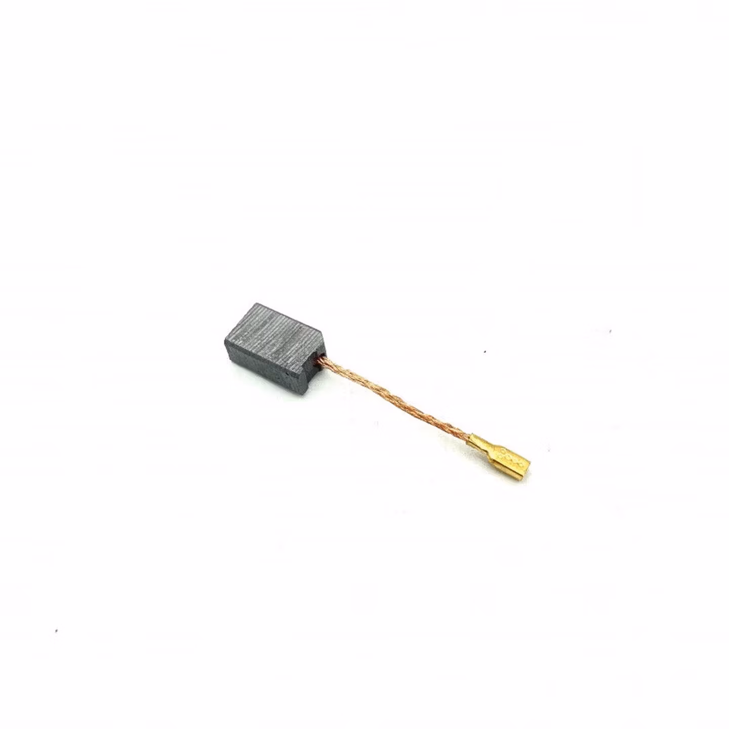 沐菁华碳刷AM04-125角磨机磨光机手砂轮电刷碳刷6*10*15 50只碳刷(