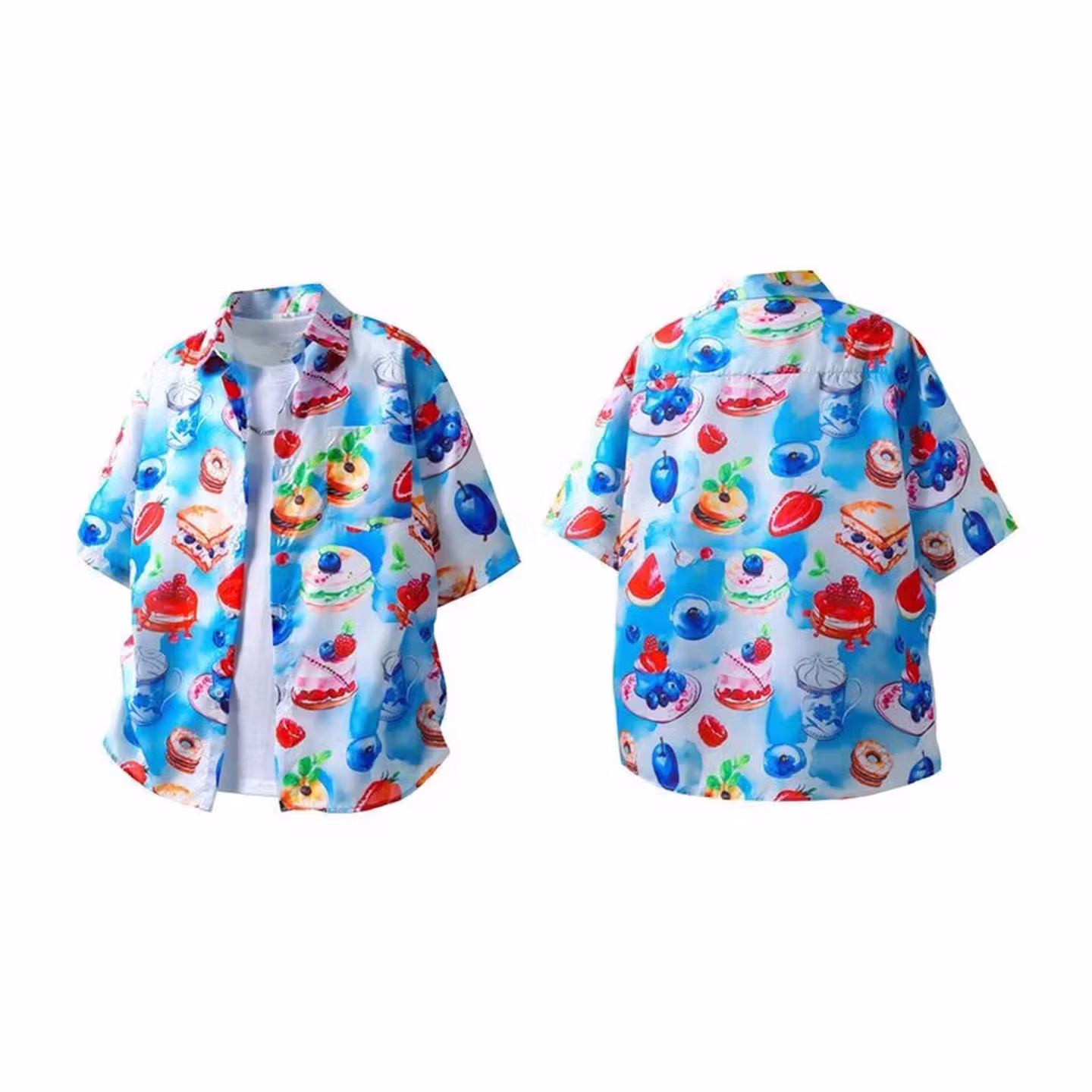 Hawaiian Hemd Für Herren Für Den Strand Und Sommer Urlaub_voghion.com