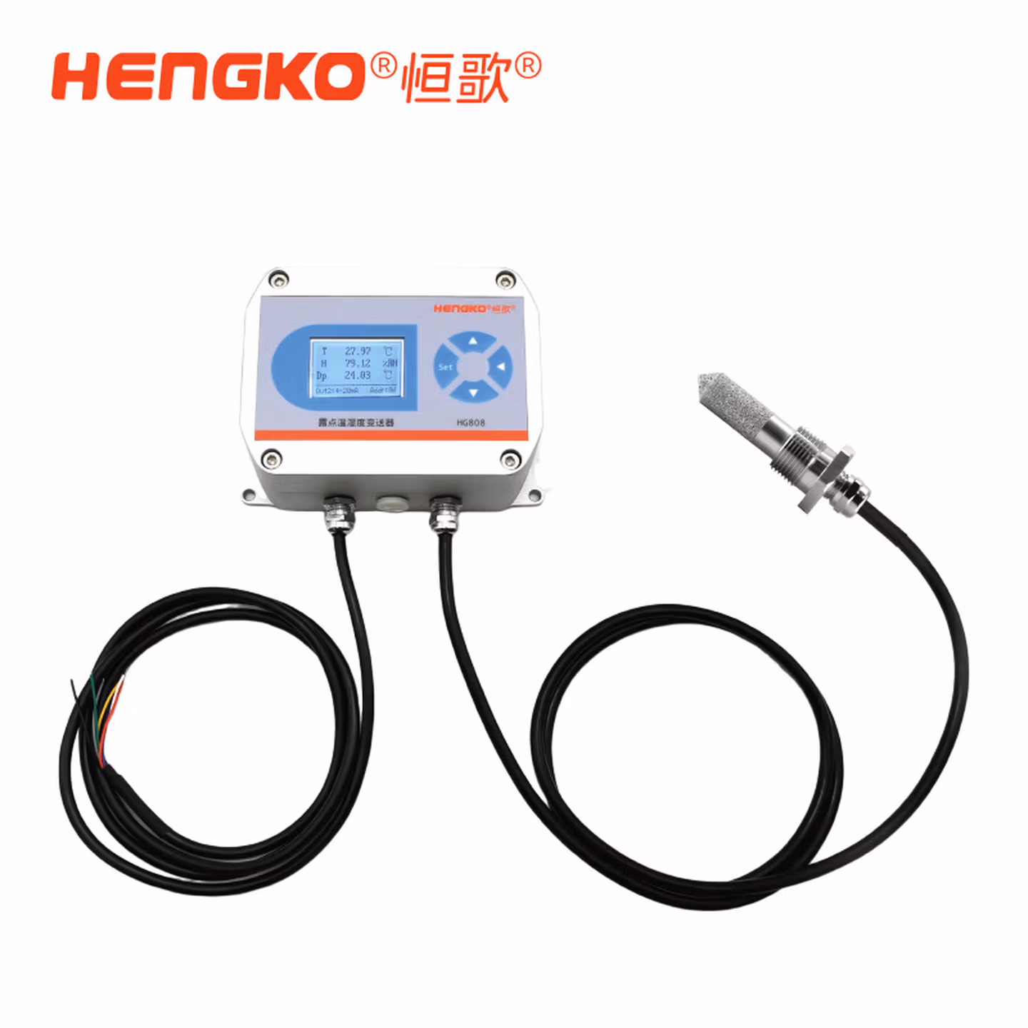 工业干燥露点仪 高温露点仪变送器 新能源露点仪厂家 HG808-D_露点_-60