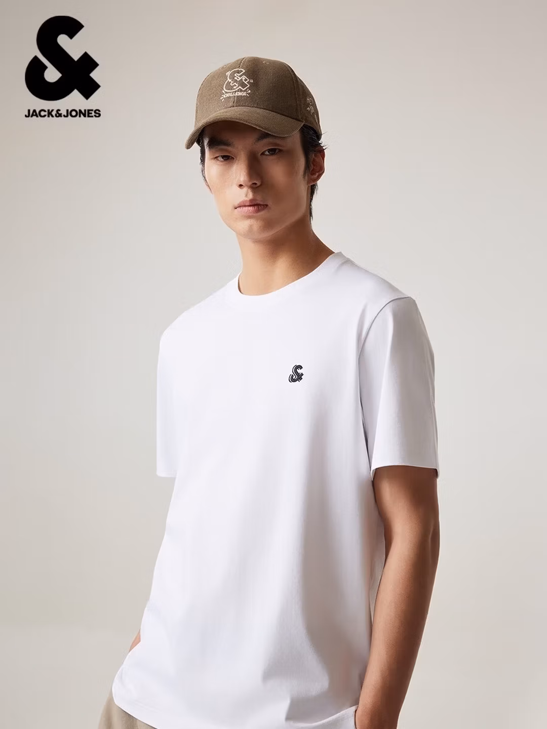 Jack Jones 杰克琼斯 棉质凉感 男式短袖T恤*2件 Plus会员折后¥104.2 多色可选