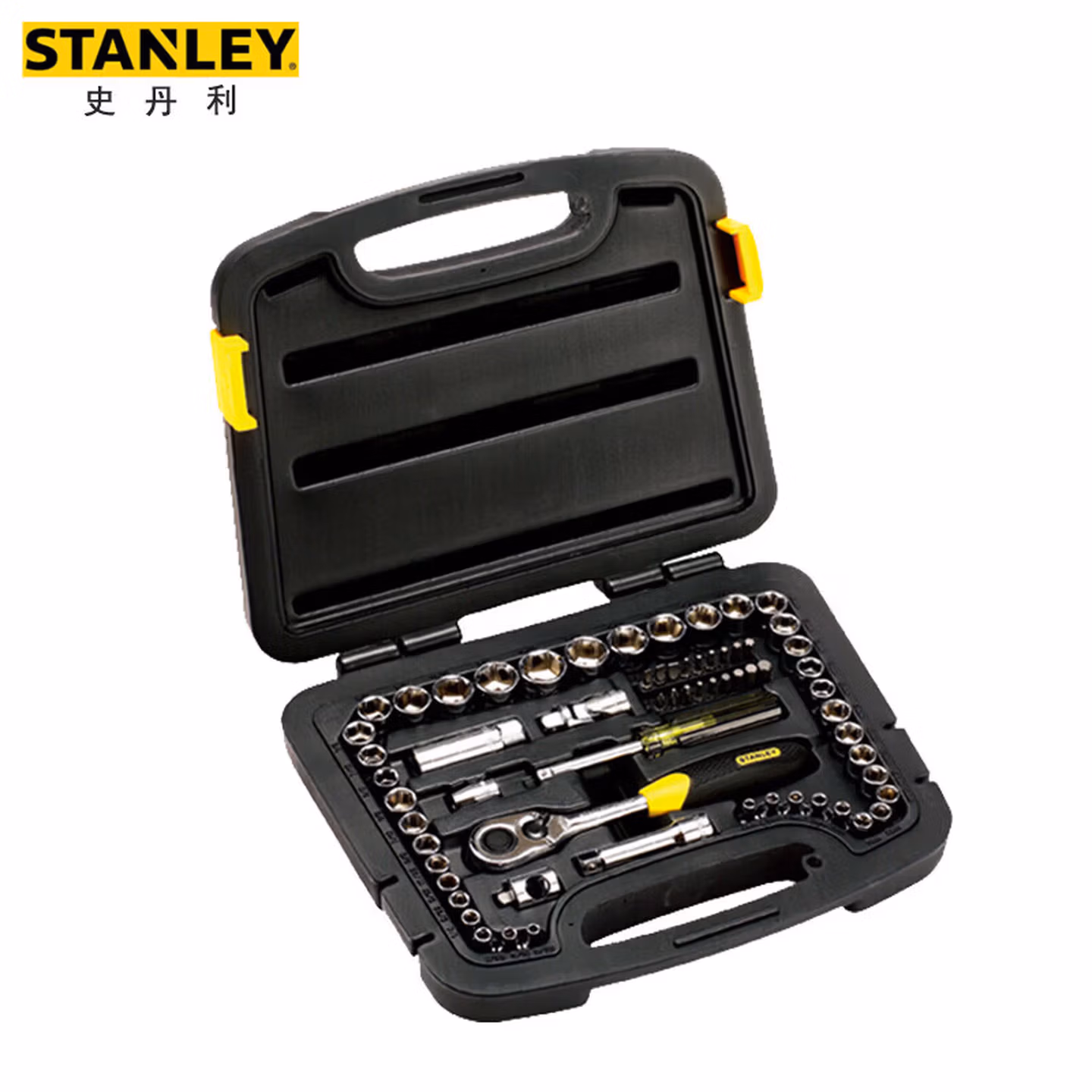 史丹利（STANLEY）65件6.3x10MM系列公制套筒扳手组套94-189