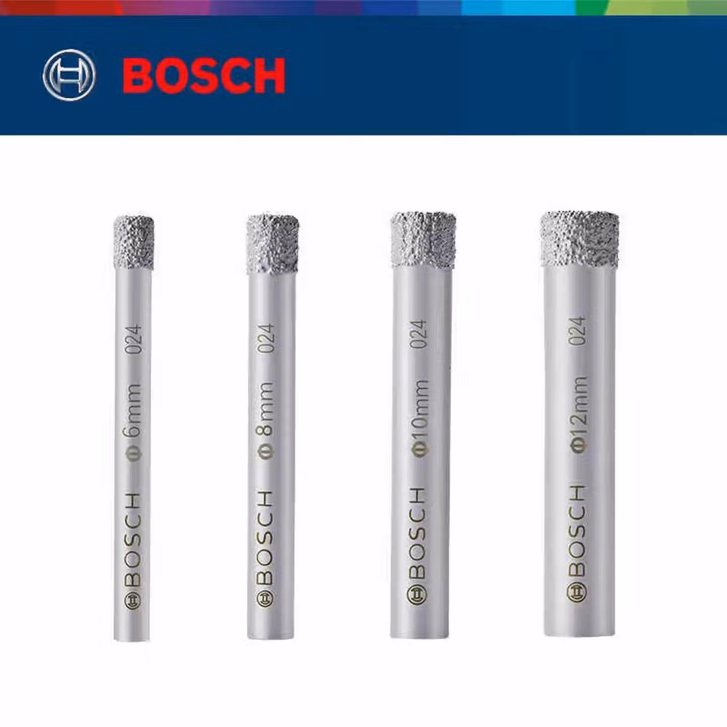 博世（BOSCH）博世（）德国进口瓷砖打孔钻头玻璃开孔器神器钎焊全瓷磁砖 钎焊金