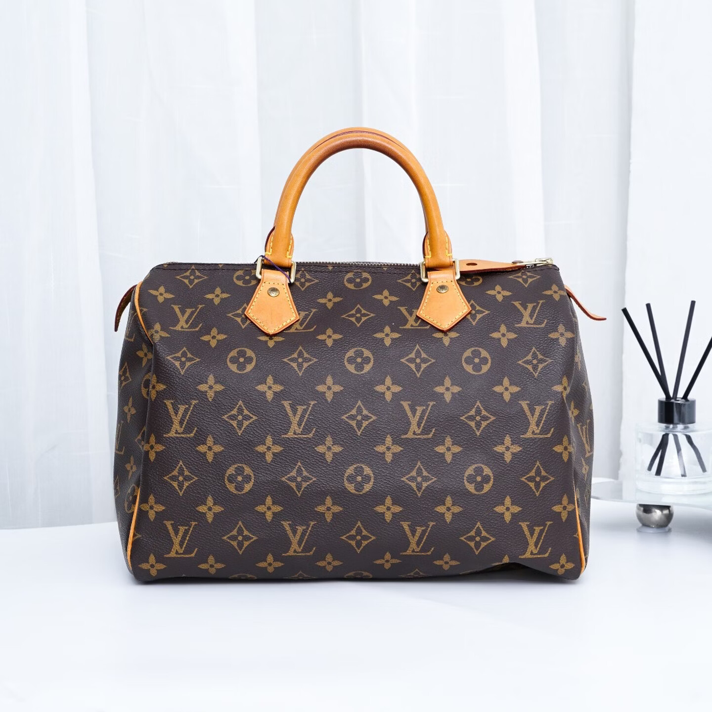 二手99新 LV路易威登carryall speedy onthego单肩斜挎包 奢侈品箱包纪念日生日礼物 95新speedy30手提款