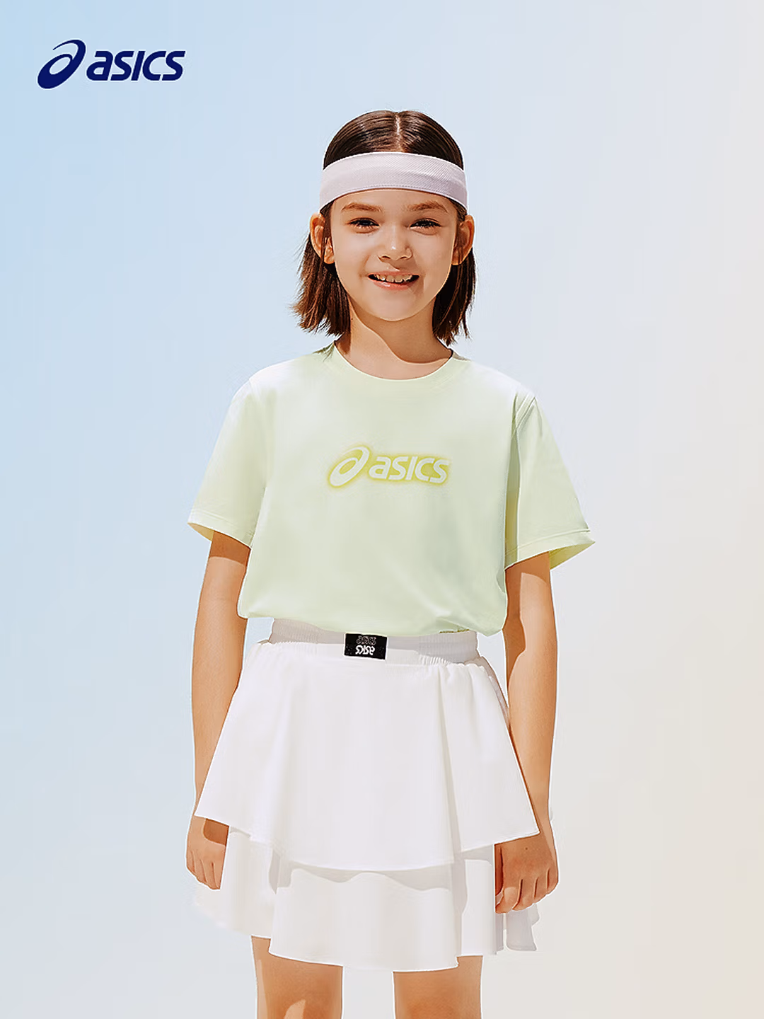 ASICS 亚瑟士 26年夏季款 SUPER T 吸湿速干 儿童短袖T恤 双重优惠折后￥49.8包邮 120-170cm多色可选
