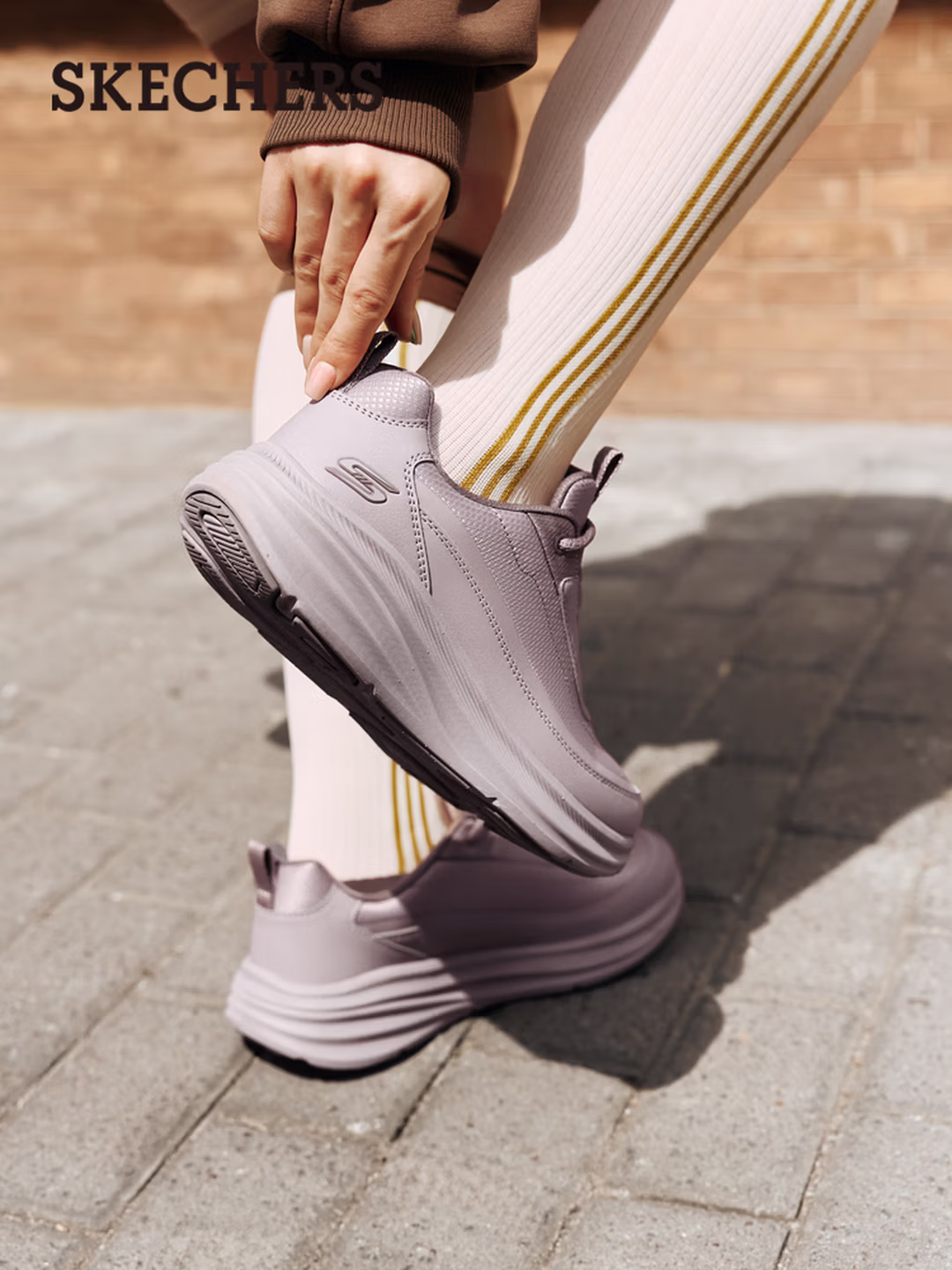 Skechers 斯凯奇 26年秋季款 BOB’S SKILLZ系列  轻质厚底 女式运动鞋 117767 京东优惠券折后￥158.95 三色可选