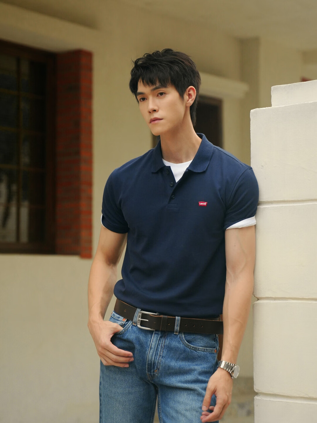 Levi's 李维斯 冰酷系列 男士经典针织Polo衫 Plus会员凑单折后￥124.41