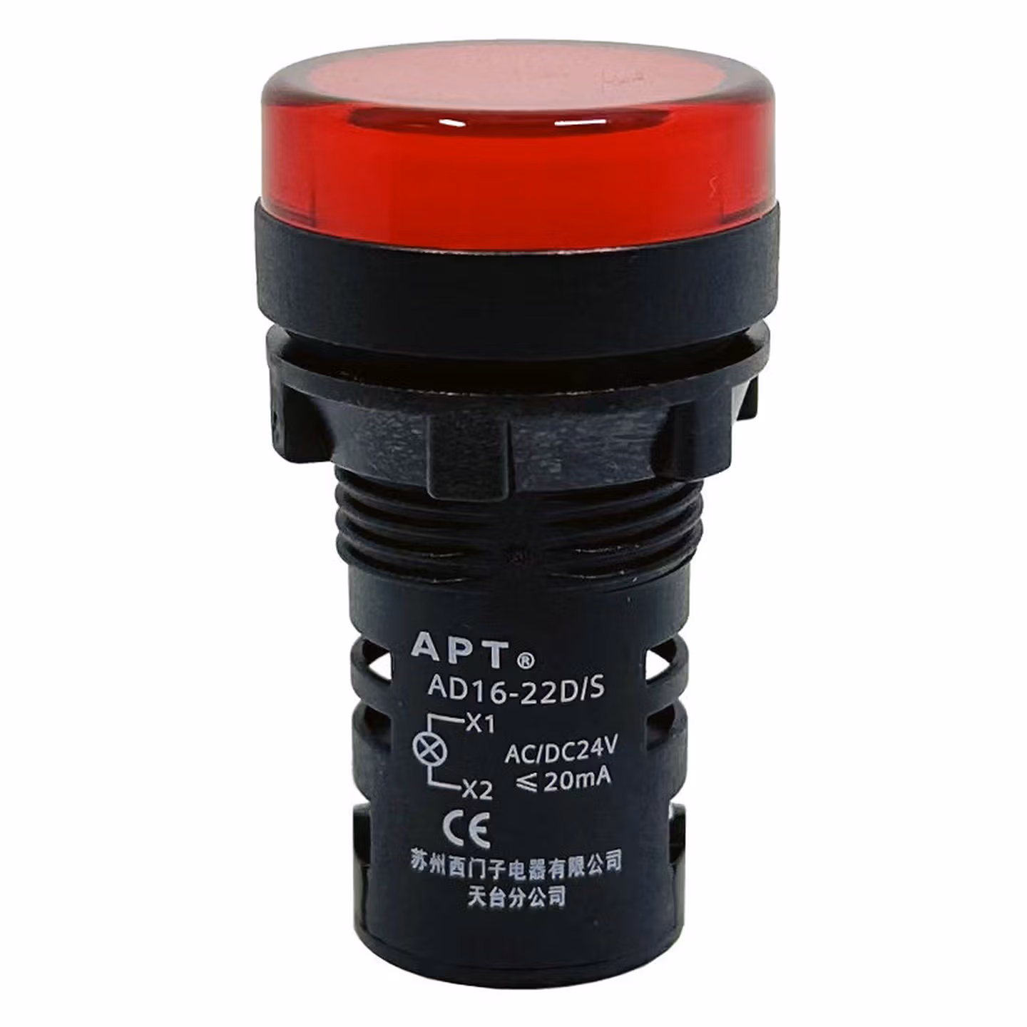 西门子APT 指示灯 220VAC 安装直径22.3mm 圆平形 LED型 10