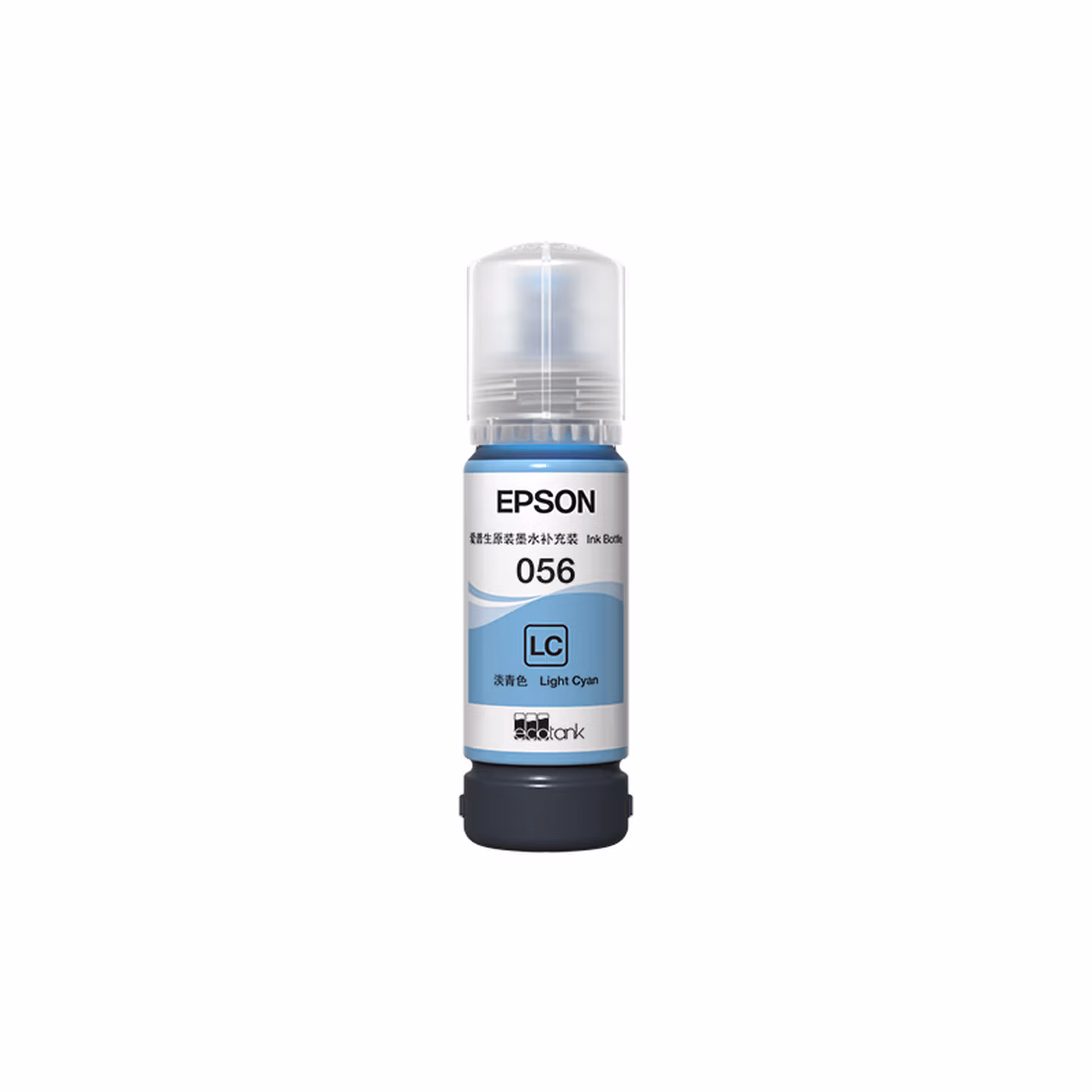 爱普生(EPSON)056系列淡青色墨水瓶（适用L8058/L18058）