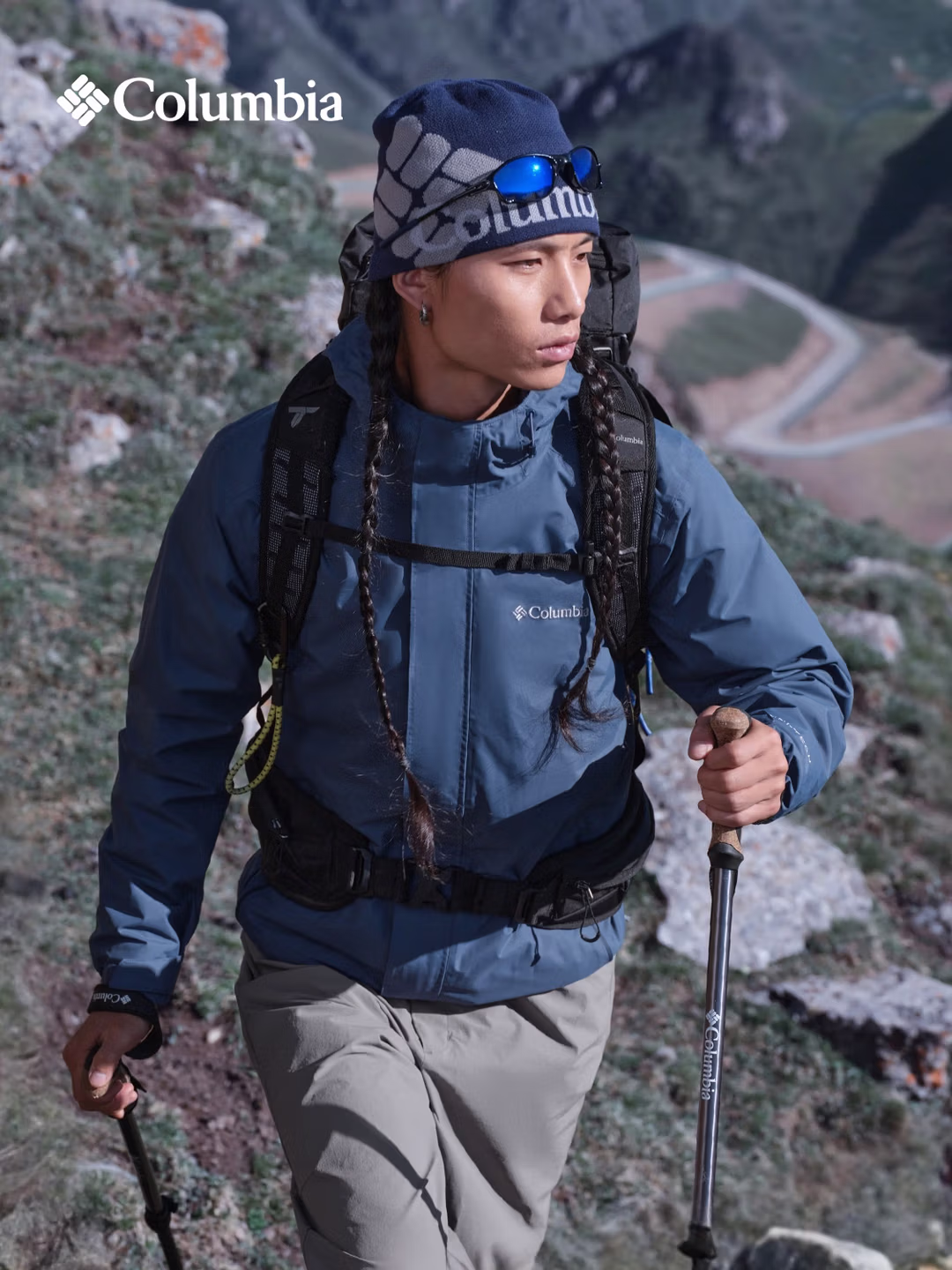 Columbia 哥伦比亚 银点锁温防水 700蓬鸭绒 户外三合一男式冲锋衣 XE5418 多重优惠折后¥999.15