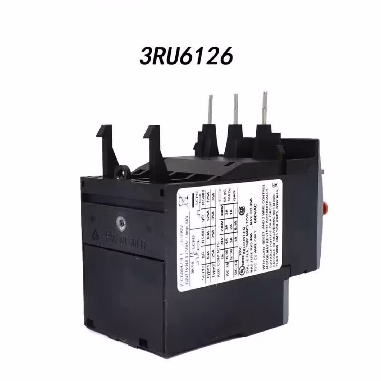 西门子 3RU6 电热式 30-36A 3RT60 2 3RU61264PB0 