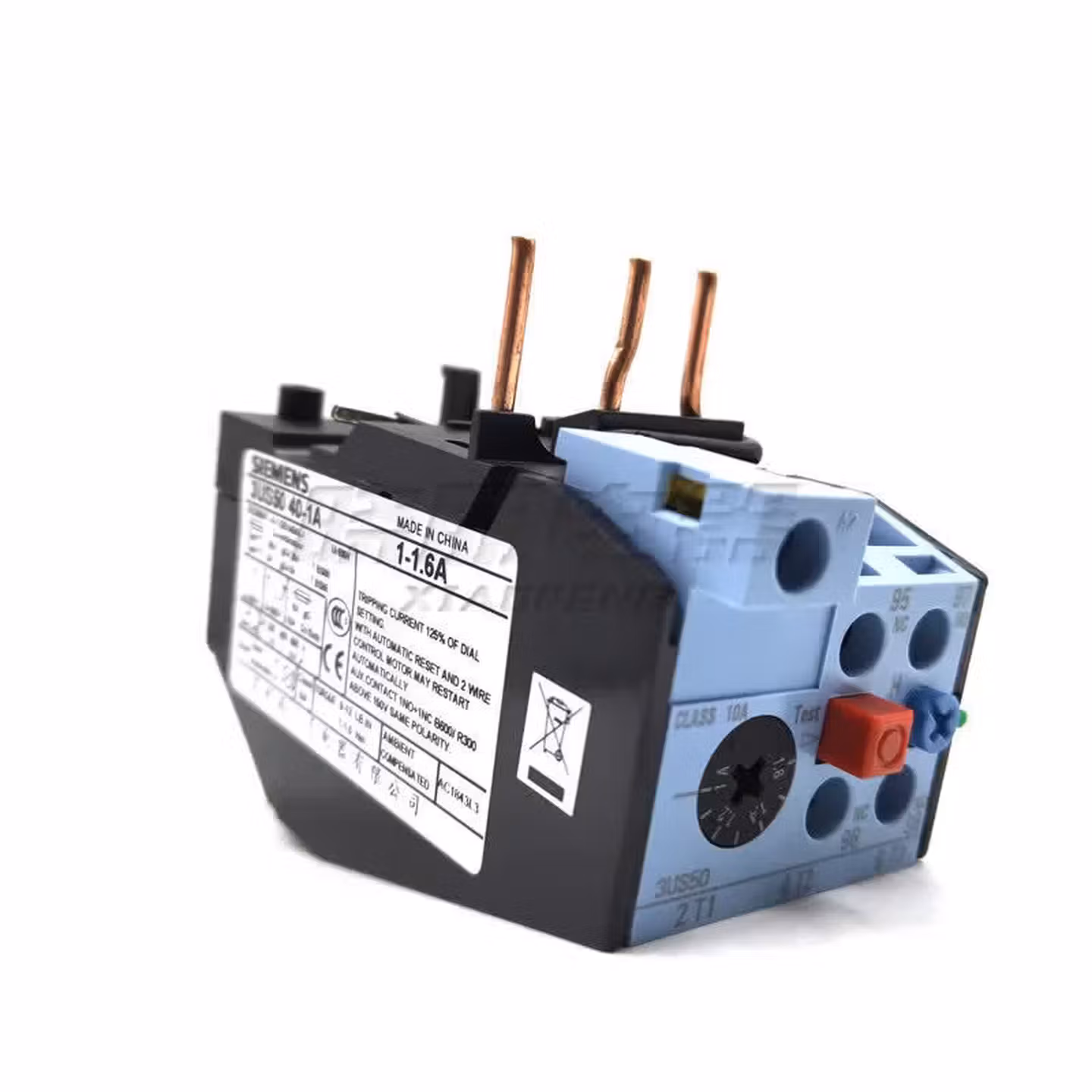 西门子 3US系列 热过载继电器 3US5040-1C 1.6-2.5A 电热式