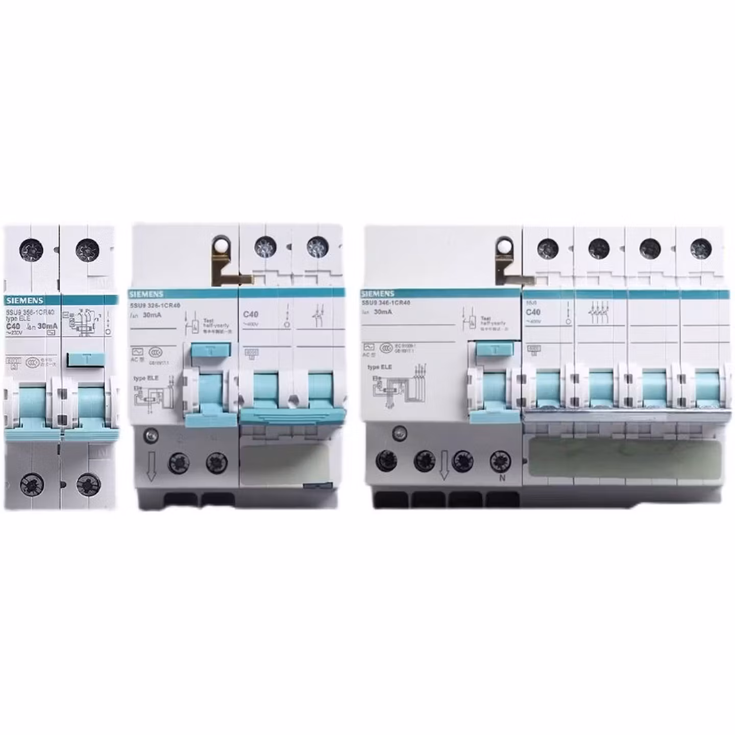 西门子 断路器 5SY6204-7CC C型 4A 2P 6KA 双进双出 2p