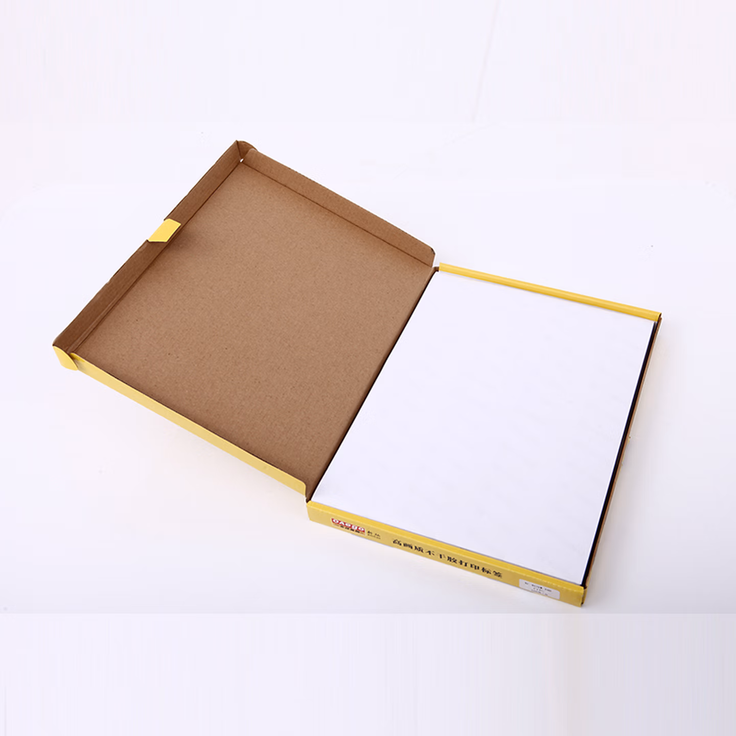 文仪易购（OAEGO）A4不干胶打印纸标 标签纸彩色光面激光喷墨打印贴纸 100