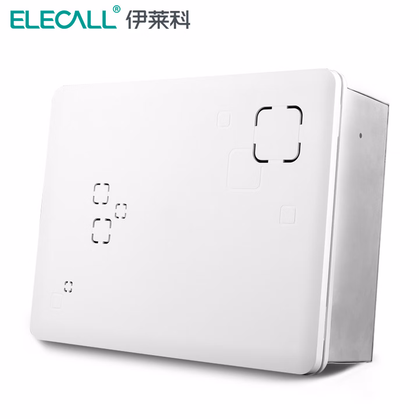 伊莱科（ELECALL）光纤箱多媒体信息箱弱电箱家用 光纤入户配电箱集线箱400
