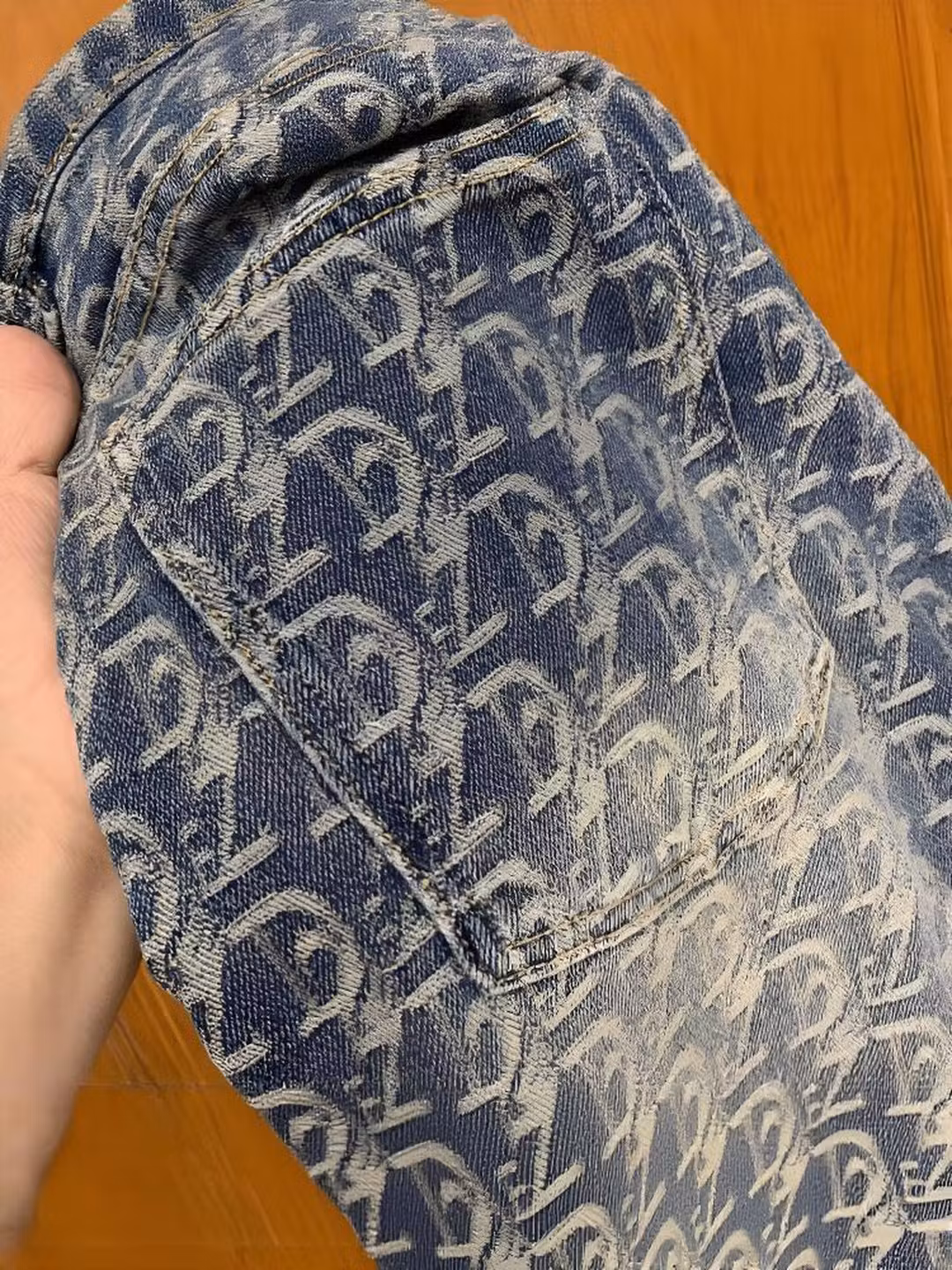 American Retro Full-print Denim Shorts Men's Summer Trendy Brand Handsome Casual Five-point Pants Teenagers Medium Pants, Blue-gray 28_mkmklike.com