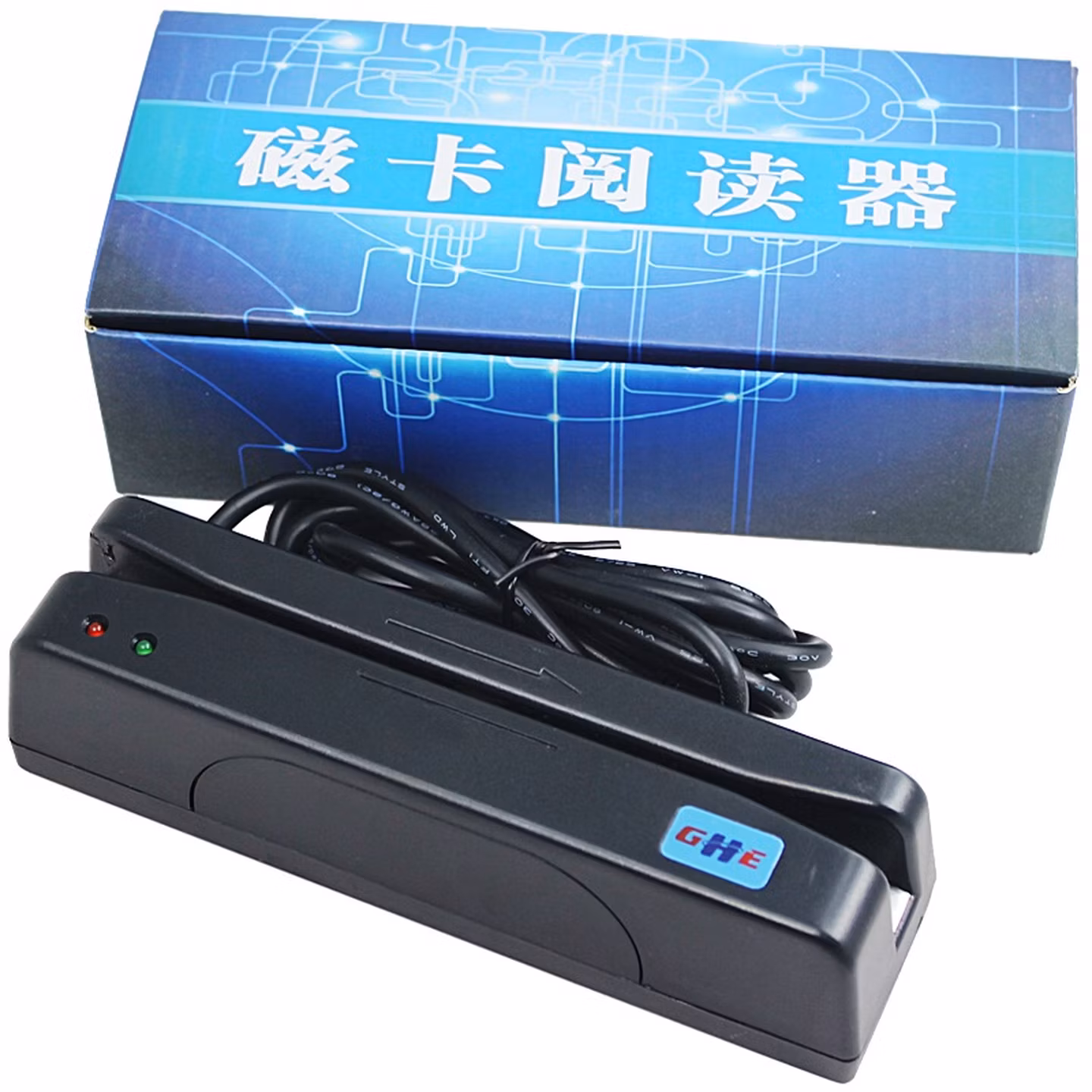 睿者易通（WITEASY）432U（黑色）磁卡磁条卡读卡器刷卡器 USB接口双向