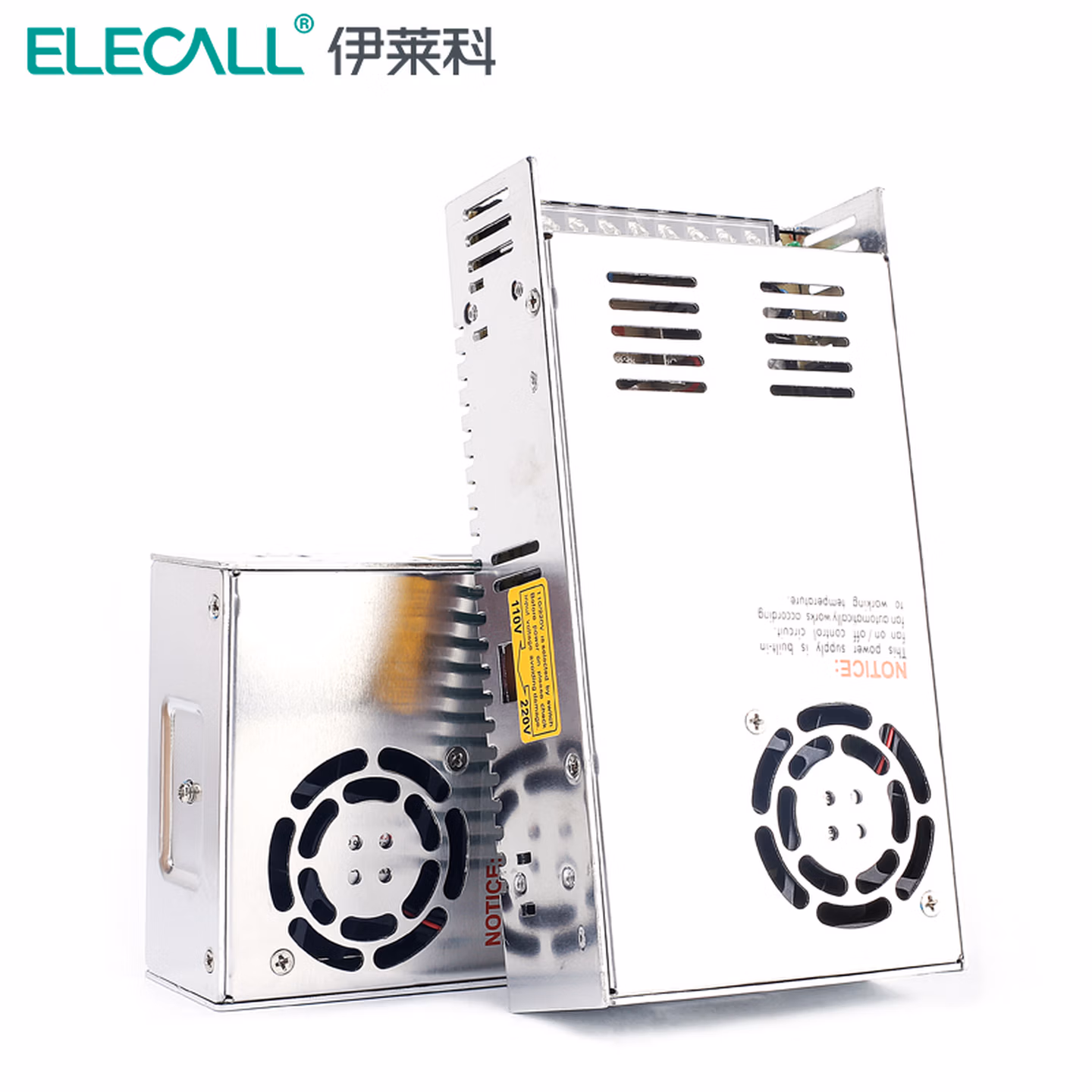 伊莱科（ELECALL）12v监控开关电源12v适配器监控摄像直流稳压电源LED
