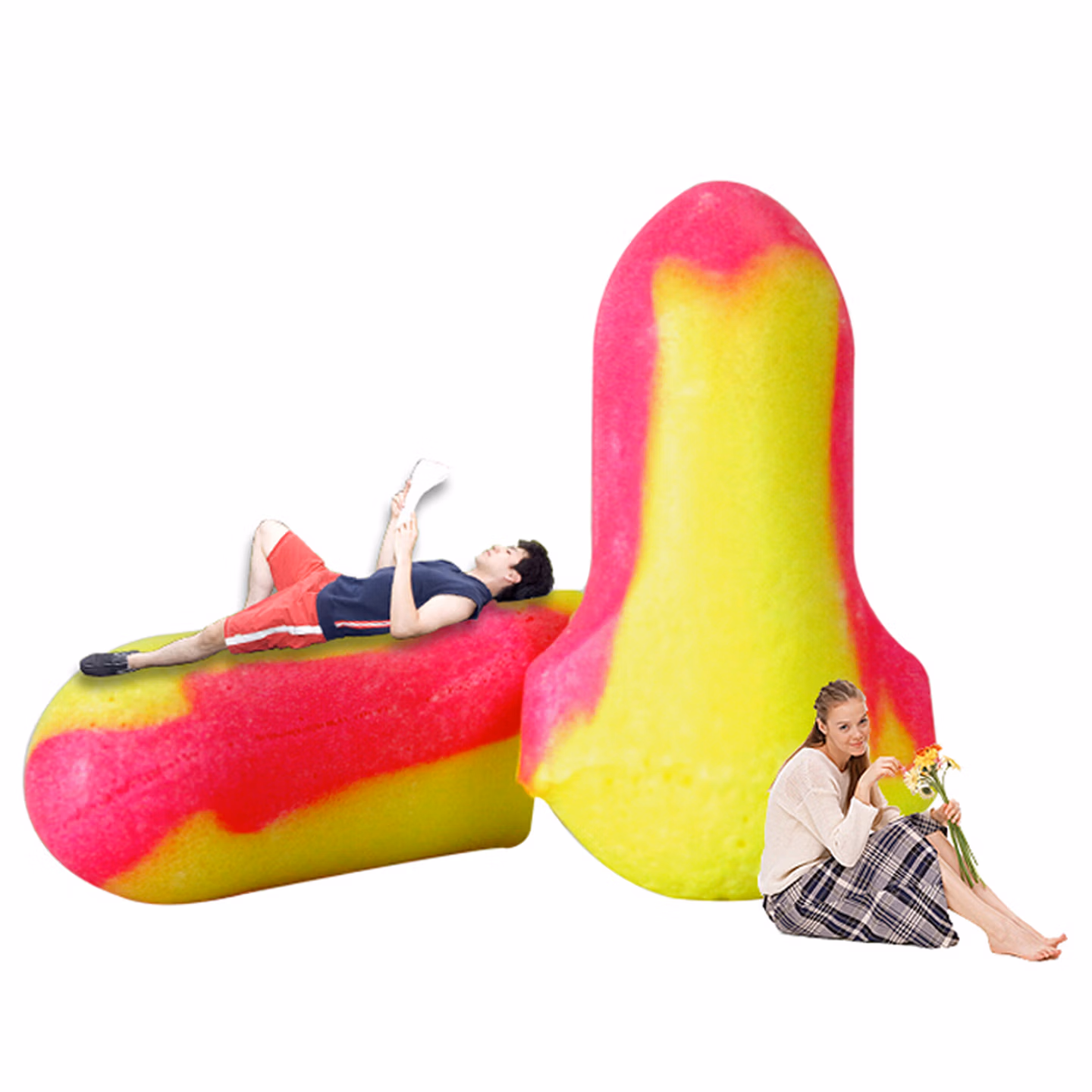 霍尼韦尔隔音睡眠耳塞学习工业劳保降噪独立包装防含收纳盒午休宿舍防噪音 20只/包