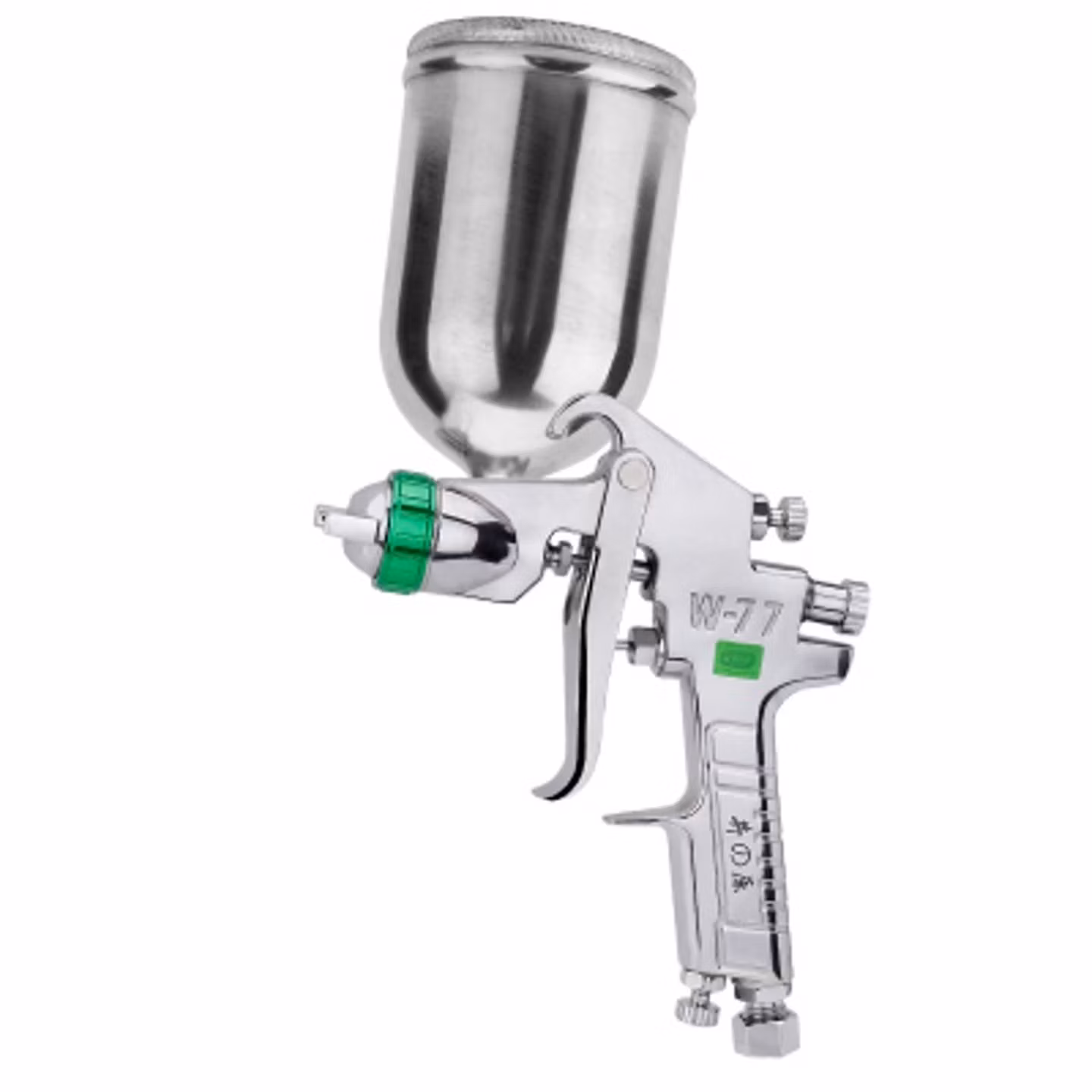 W-71上下壶乳胶漆钣金汽车喷漆工具高雾化气动喷漆枪 井原W-77上壶口径3.0