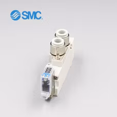 SMC SY5120-2ME-C6-F1 5通电磁阀 M形插座 快换接头φ6 手