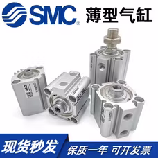 SMC  25A-CQ2A40系列 对应二次电池 薄型气缸 标准型 单杆双作用 