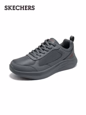 斯凯奇（Skechers）男士绑带运动鞋 118157 深灰色 41.5