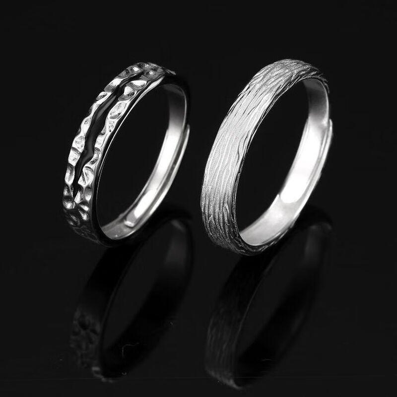 Snow Self-discipline High-end Niche Design, Brand Boys, Index Finger Ring For Single Men, Vintage Personality Trendy_voghion.com