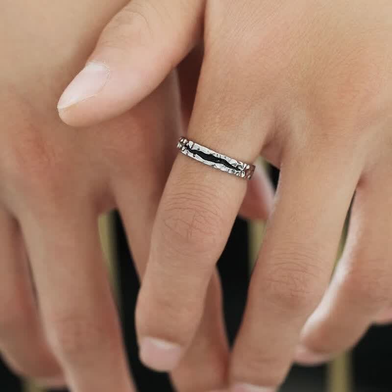 Snow Self-discipline High-end Niche Design, Brand Boys, Index Finger Ring For Single Men, Vintage Personality Trendy_voghion.com